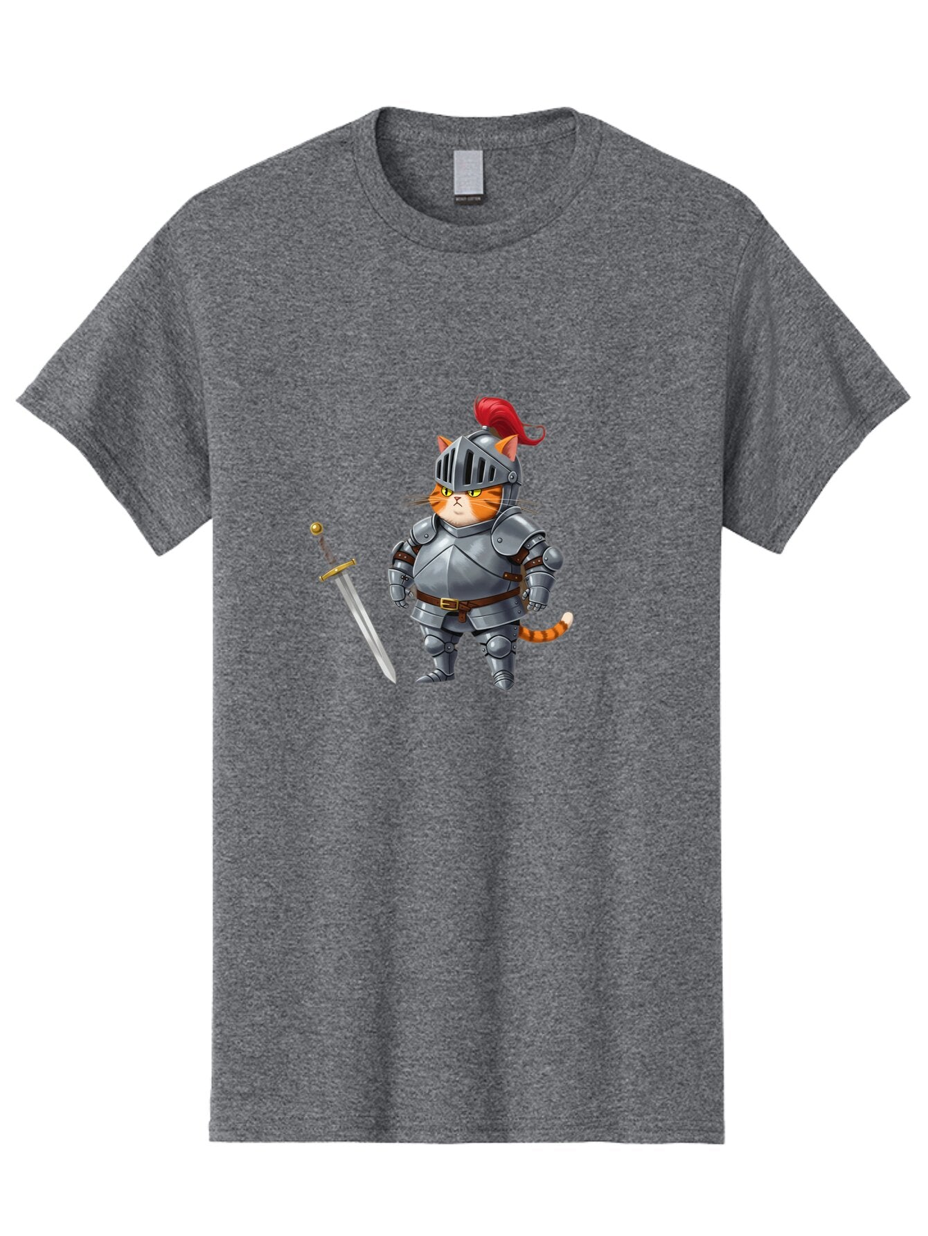 Knight-Cat-1 Men'S Graphic Tee, 100% Cotton, Comfortable Casual Summer Wear, Machine Washable, Vintage Camera, Old Camera, Antique Camera, Black Camera, Classic Photography, Photography Equipment, Nostalgic Device, Film Camera, Camera Art Bar033 9