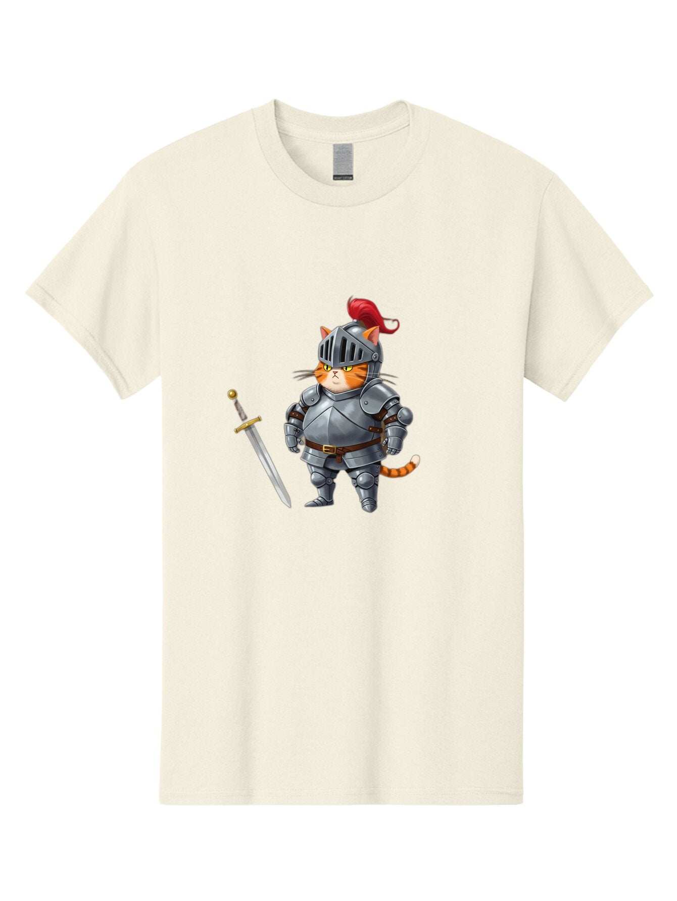 Knight-Cat-1 Men'S Graphic Tee, 100% Cotton, Comfortable Casual Summer Wear, Machine Washable, Vintage Camera, Old Camera, Antique Camera, Black Camera, Classic Photography, Photography Equipment, Nostalgic Device, Film Camera, Camera Art Bar033 15
