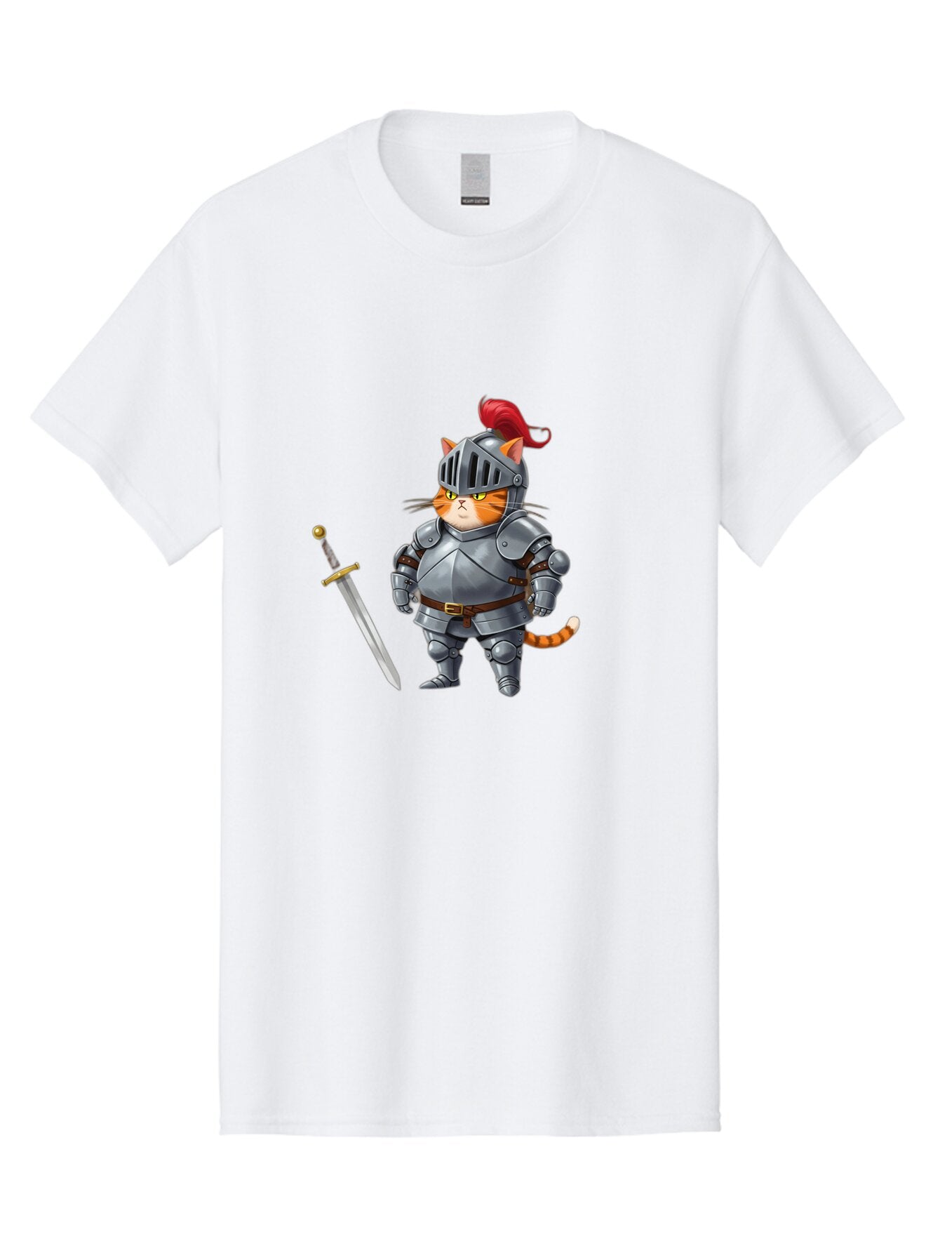 Knight-Cat-1 Men'S Graphic Tee, 100% Cotton, Comfortable Casual Summer Wear, Machine Washable, Vintage Camera, Old Camera, Antique Camera, Black Camera, Classic Photography, Photography Equipment, Nostalgic Device, Film Camera, Camera Art Bar033 14