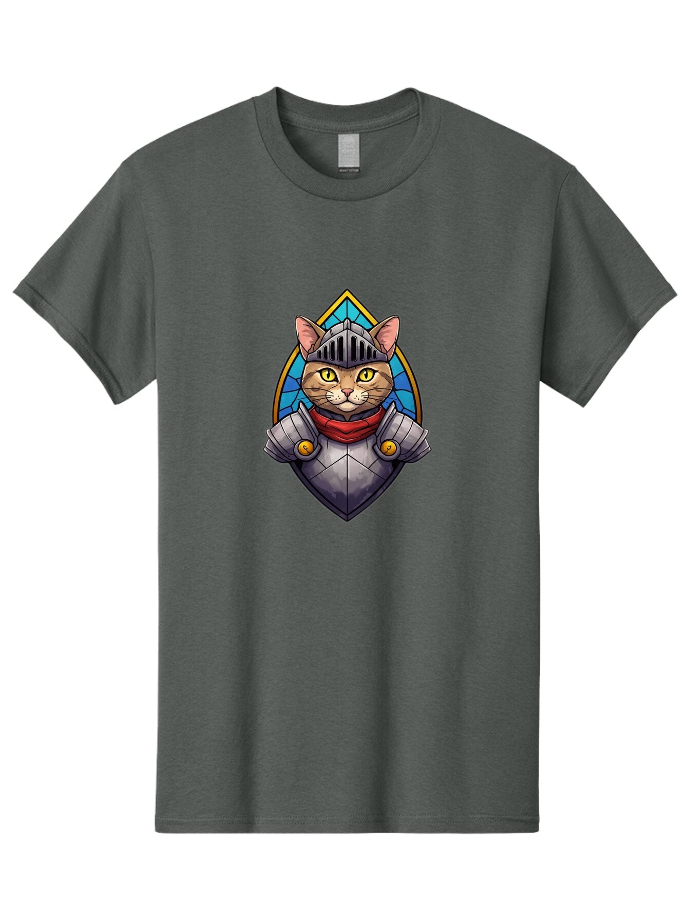 Knight-Cat-2 Men'S Graphic Tee, 100% Cotton, Comfortable Casual Summer Wear, Machine Washable, Vintage Camera, Old Camera, Antique Camera, Black Camera, Classic Photography, Photography Equipment, Nostalgic Device, Film Camera, Camera Art Bar034 10