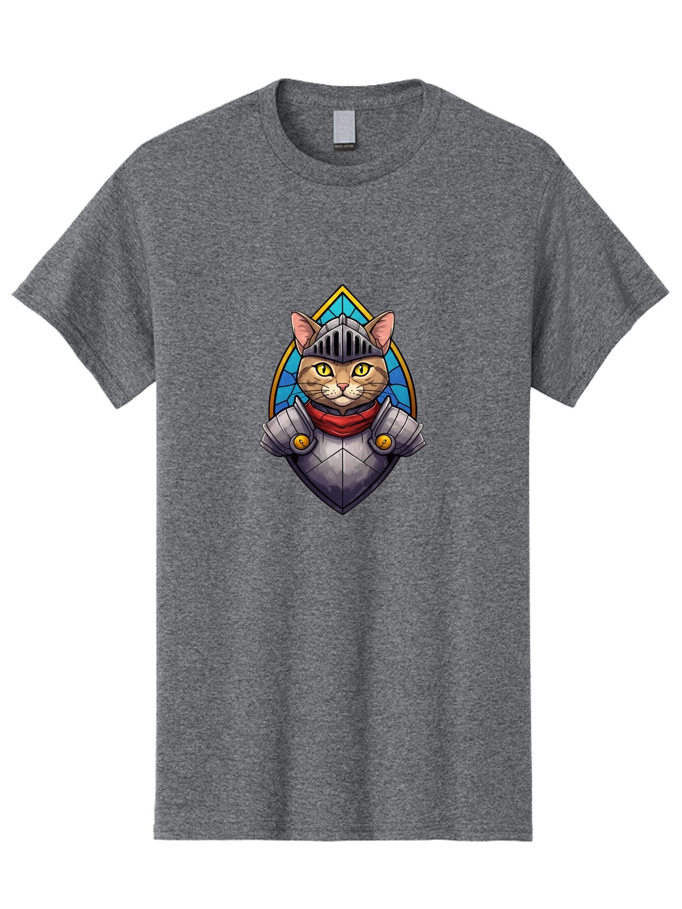Knight-Cat-2 Men'S Graphic Tee, 100% Cotton, Comfortable Casual Summer Wear, Machine Washable, Vintage Camera, Old Camera, Antique Camera, Black Camera, Classic Photography, Photography Equipment, Nostalgic Device, Film Camera, Camera Art Bar034 8