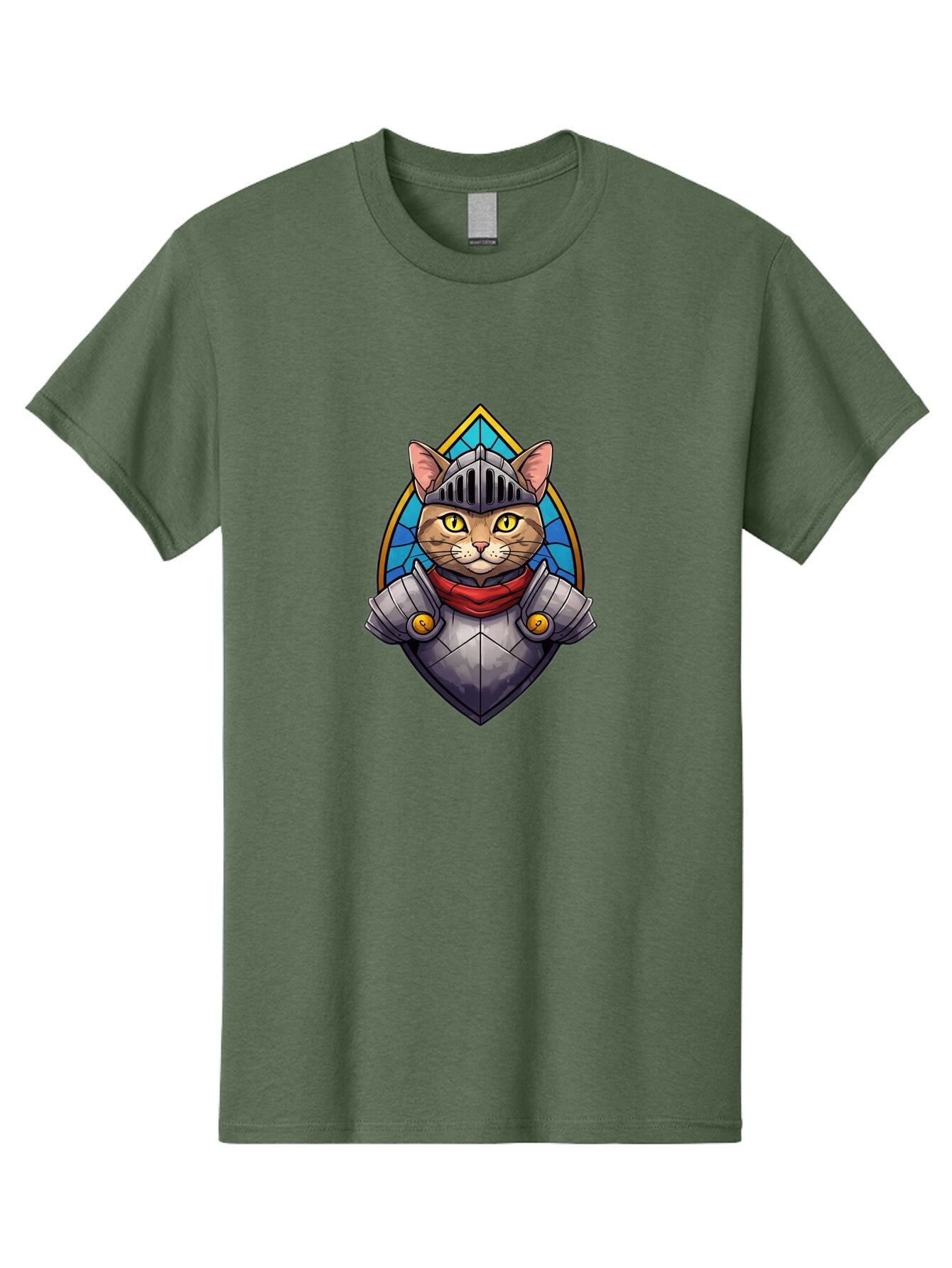 Knight-Cat-2 Men'S Graphic Tee, 100% Cotton, Comfortable Casual Summer Wear, Machine Washable, Vintage Camera, Old Camera, Antique Camera, Black Camera, Classic Photography, Photography Equipment, Nostalgic Device, Film Camera, Camera Art Bar034 7