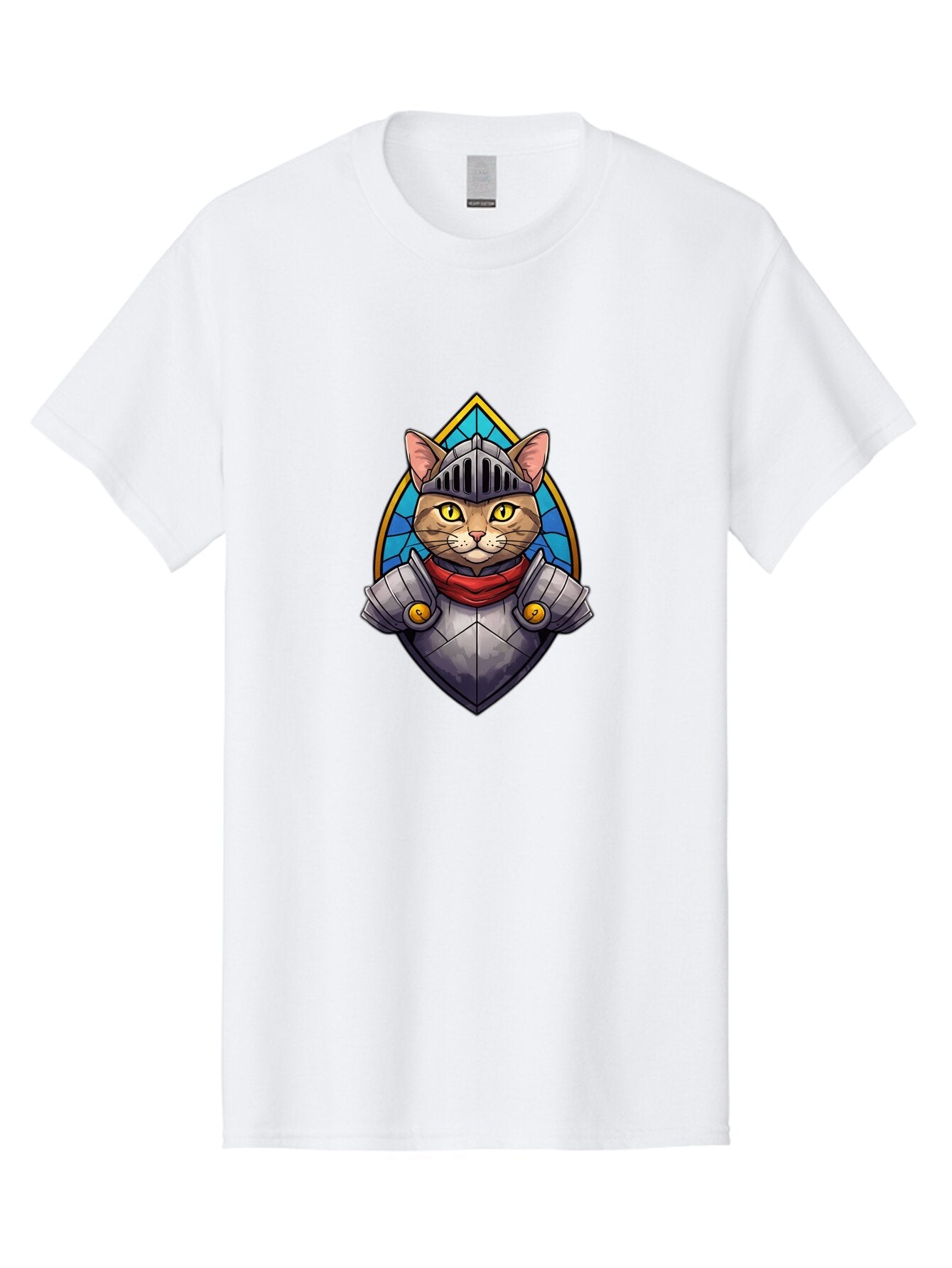 Knight-Cat-2 Men'S Graphic Tee, 100% Cotton, Comfortable Casual Summer Wear, Machine Washable, Vintage Camera, Old Camera, Antique Camera, Black Camera, Classic Photography, Photography Equipment, Nostalgic Device, Film Camera, Camera Art Bar034 3