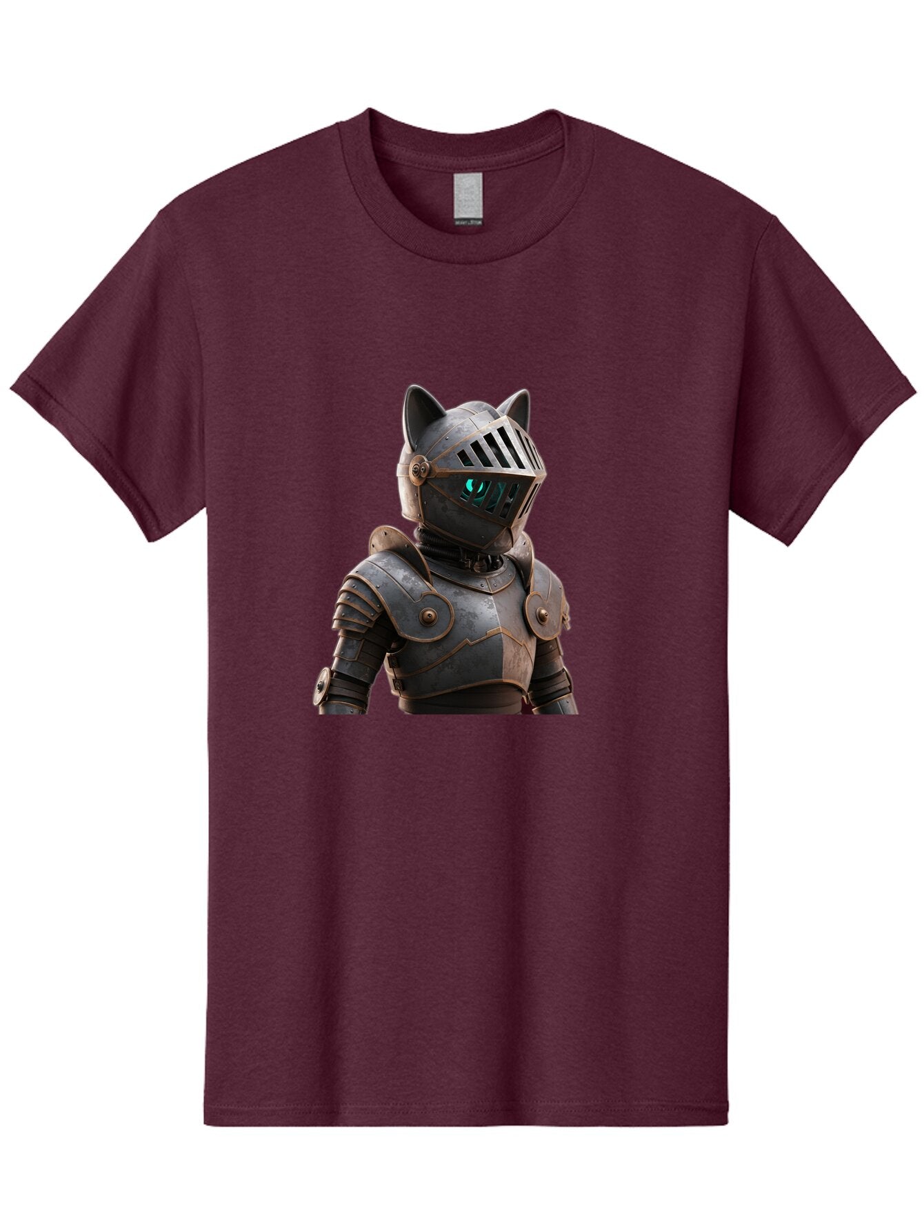 Knight-Cat-3 Men'S Graphic Tee, 100% Cotton, Comfortable Casual Summer Wear, Machine Washable, Vintage Camera, Old Camera, Antique Camera, Black Camera, Classic Photography, Photography Equipment, Nostalgic Device, Film Camera, Camera Art Bar035 13