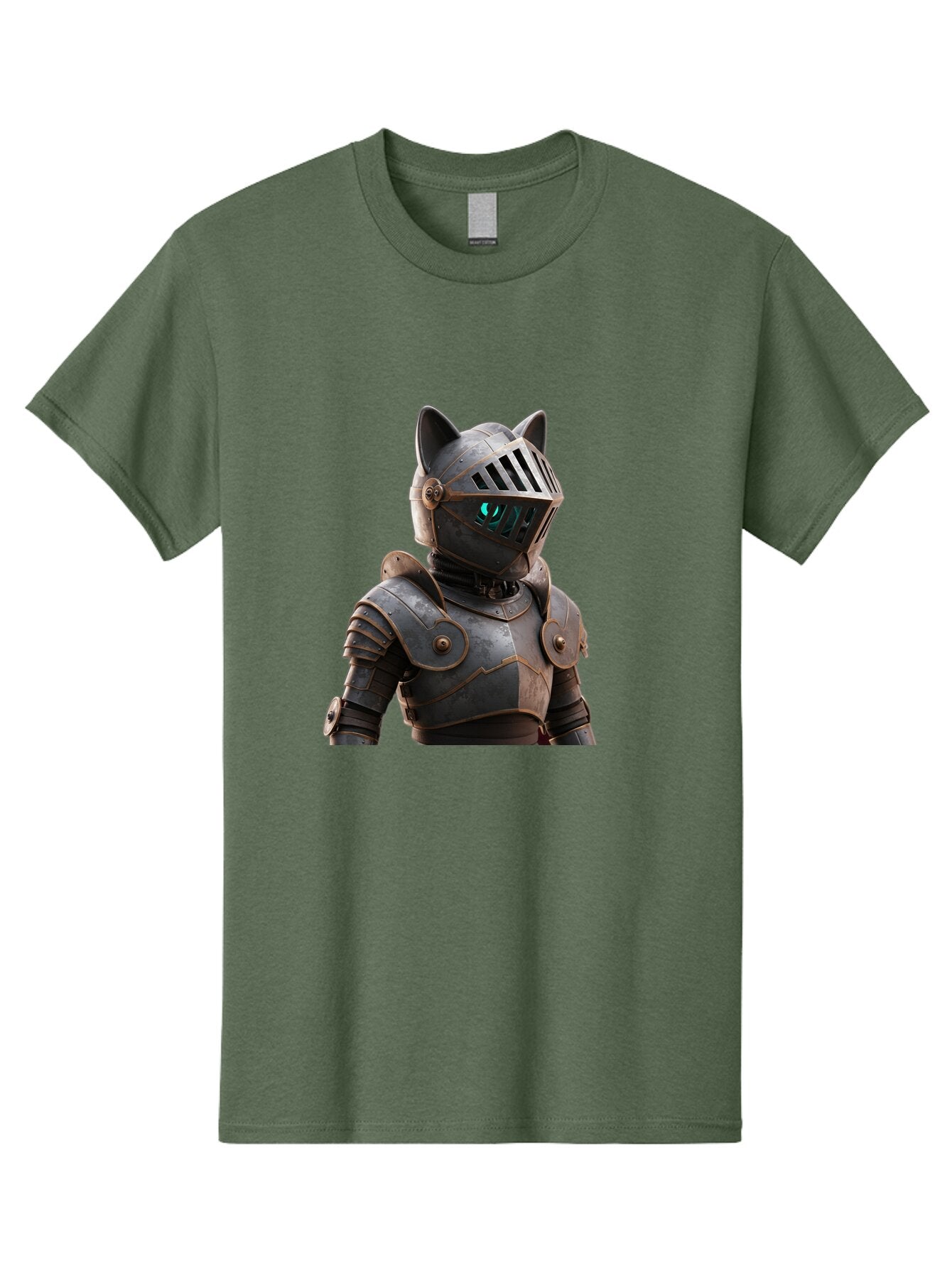 Knight-Cat-3 Men'S Graphic Tee, 100% Cotton, Comfortable Casual Summer Wear, Machine Washable, Vintage Camera, Old Camera, Antique Camera, Black Camera, Classic Photography, Photography Equipment, Nostalgic Device, Film Camera, Camera Art Bar035 10