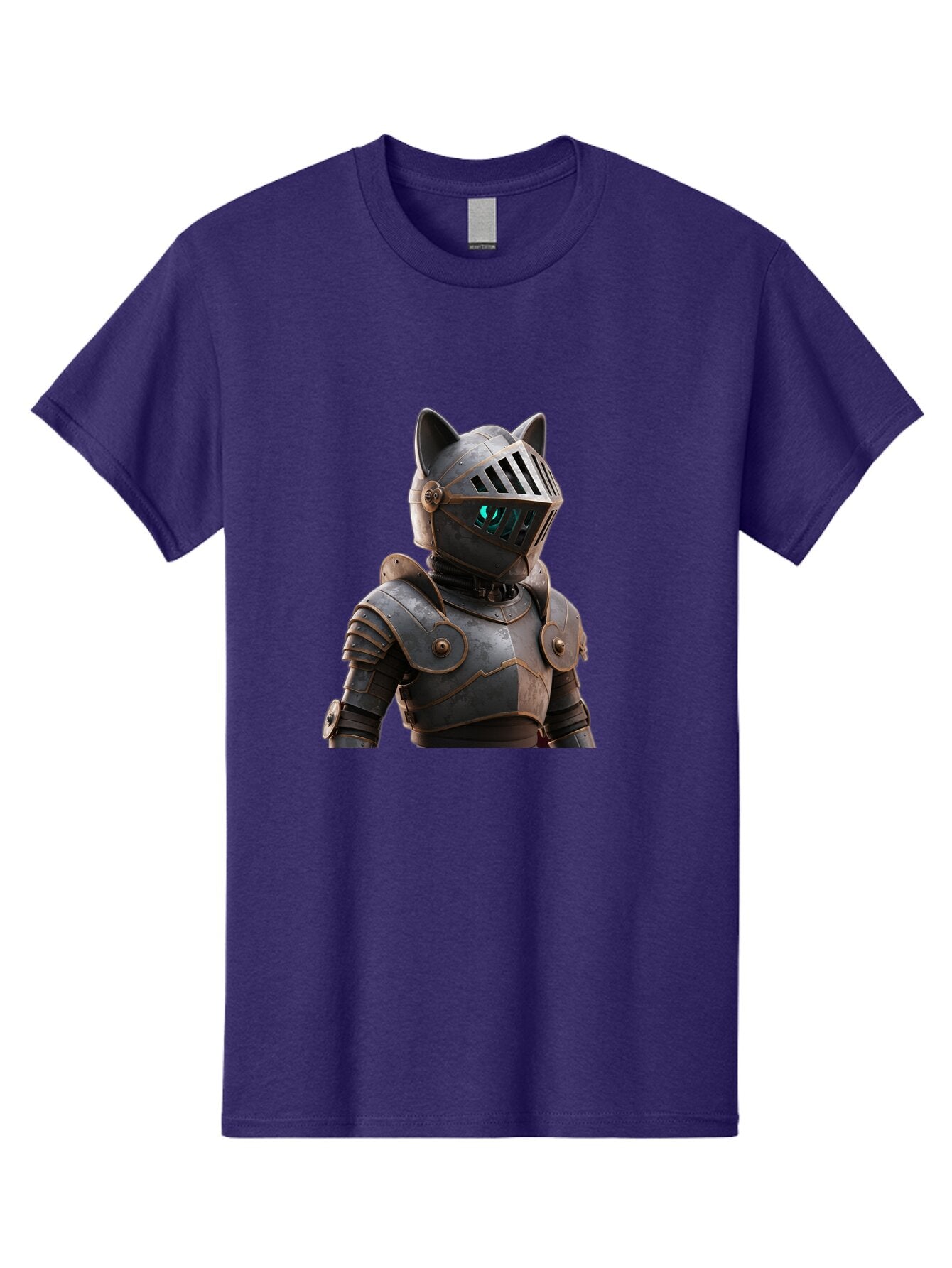 Knight-Cat-3 Men'S Graphic Tee, 100% Cotton, Comfortable Casual Summer Wear, Machine Washable, Vintage Camera, Old Camera, Antique Camera, Black Camera, Classic Photography, Photography Equipment, Nostalgic Device, Film Camera, Camera Art Bar035 3