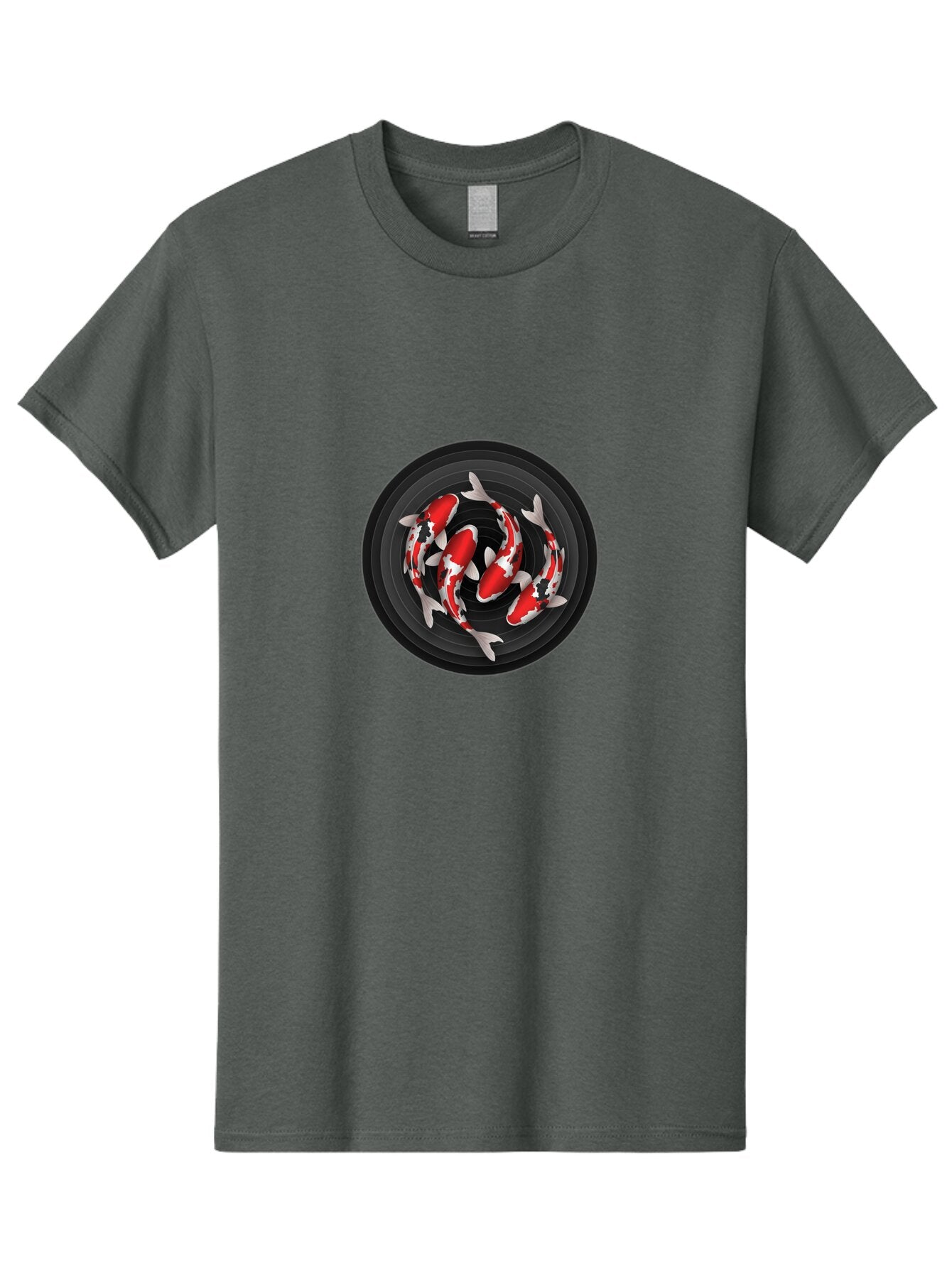 Koi-Fish-1 Men'S Graphic Tee, 100% Cotton, Comfortable Casual Summer Wear, Machine Washable, Vintage Camera, Old Camera, Antique Camera, Black Camera, Classic Photography, Photography Equipment, Nostalgic Device, Film Camera, Camera Art Bar040 13