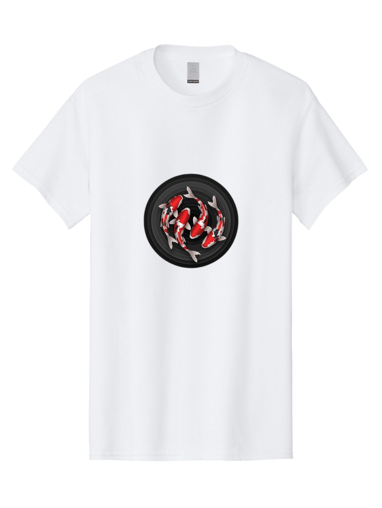 Koi-Fish-1 Men'S Graphic Tee, 100% Cotton, Comfortable Casual Summer Wear, Machine Washable, Vintage Camera, Old Camera, Antique Camera, Black Camera, Classic Photography, Photography Equipment, Nostalgic Device, Film Camera, Camera Art Bar040 4