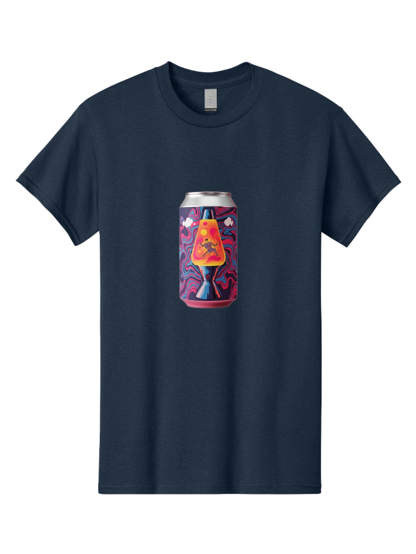 Lava-Lamp-Beer-Can Men'S Graphic Tee, 100% Cotton, Comfortable Casual Summer Wear, Machine Washable, Vintage Camera, Old Camera, Antique Camera, Black Camera, Classic Photography, Photography Equipment, Nostalgic Device, Film Camera, Bar059 11
