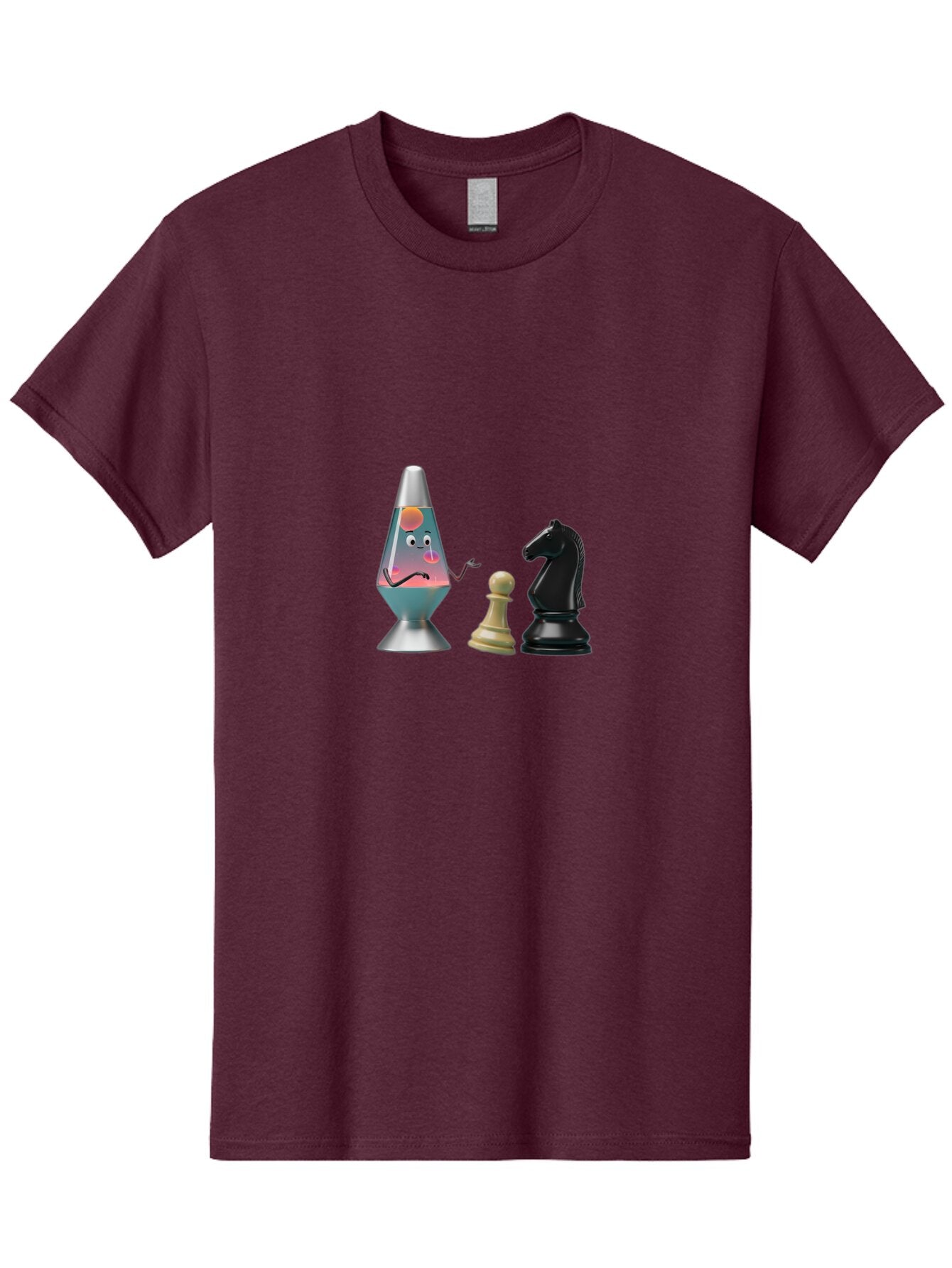 Lava-Lamp-Character-And-Chess-Pieces Men'S Graphic Tee, 100% Cotton, Comfortable Casual Summer Wear, Machine Washable, Vintage Camera, Old Camera, Antique Camera, Black Camera, Classic Photography, Photography Equipment, Nostalgic Device, Bar061 1