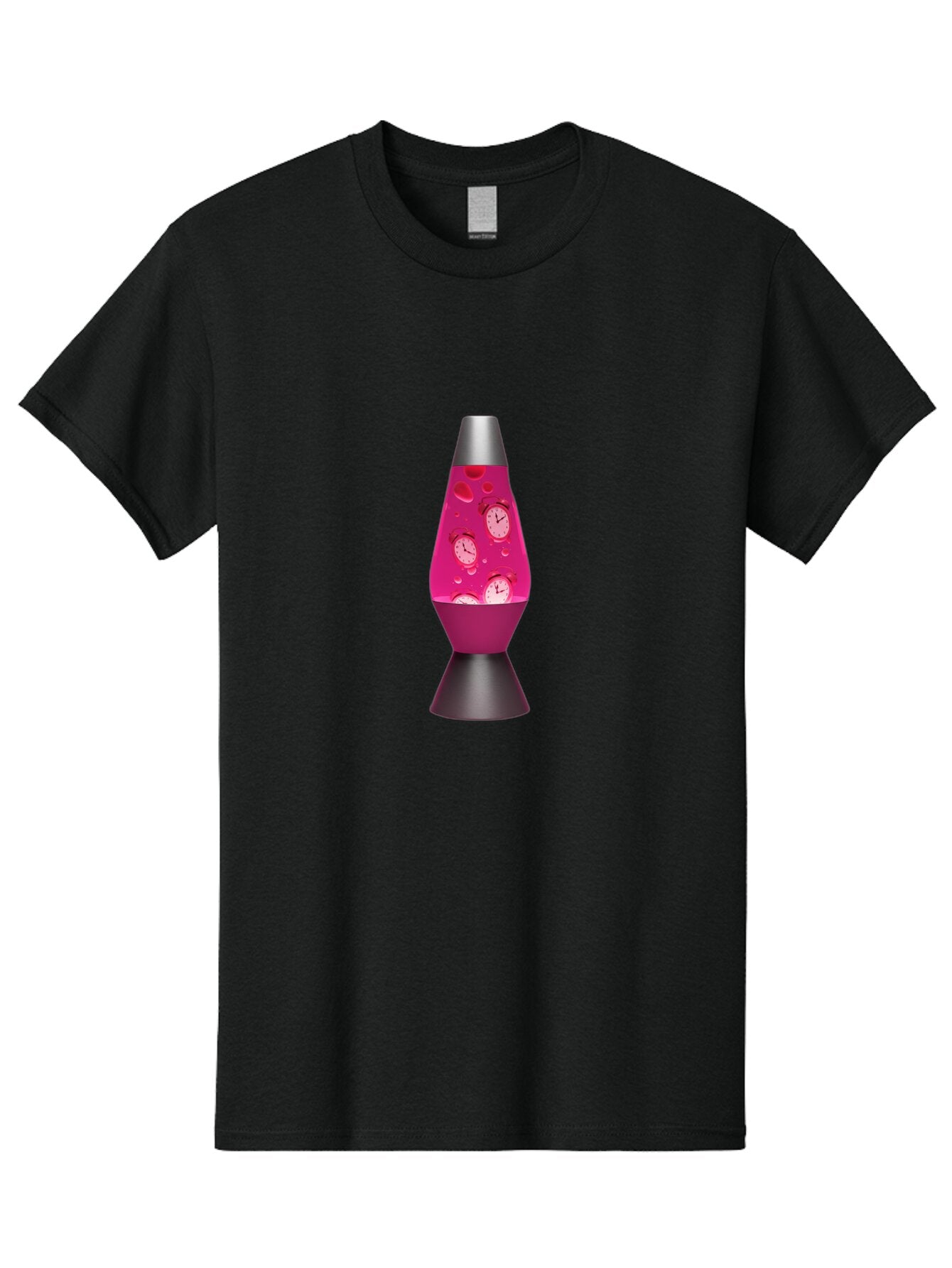 Lava-Lamp-Clock Men'S Graphic Tee, 100% Cotton, Comfortable Casual Summer Wear, Machine Washable, Vintage Camera, Old Camera, Antique Camera, Black Camera, Classic Photography, Photography Equipment, Nostalgic Device, Film Camera, Camera Art Bar063 11