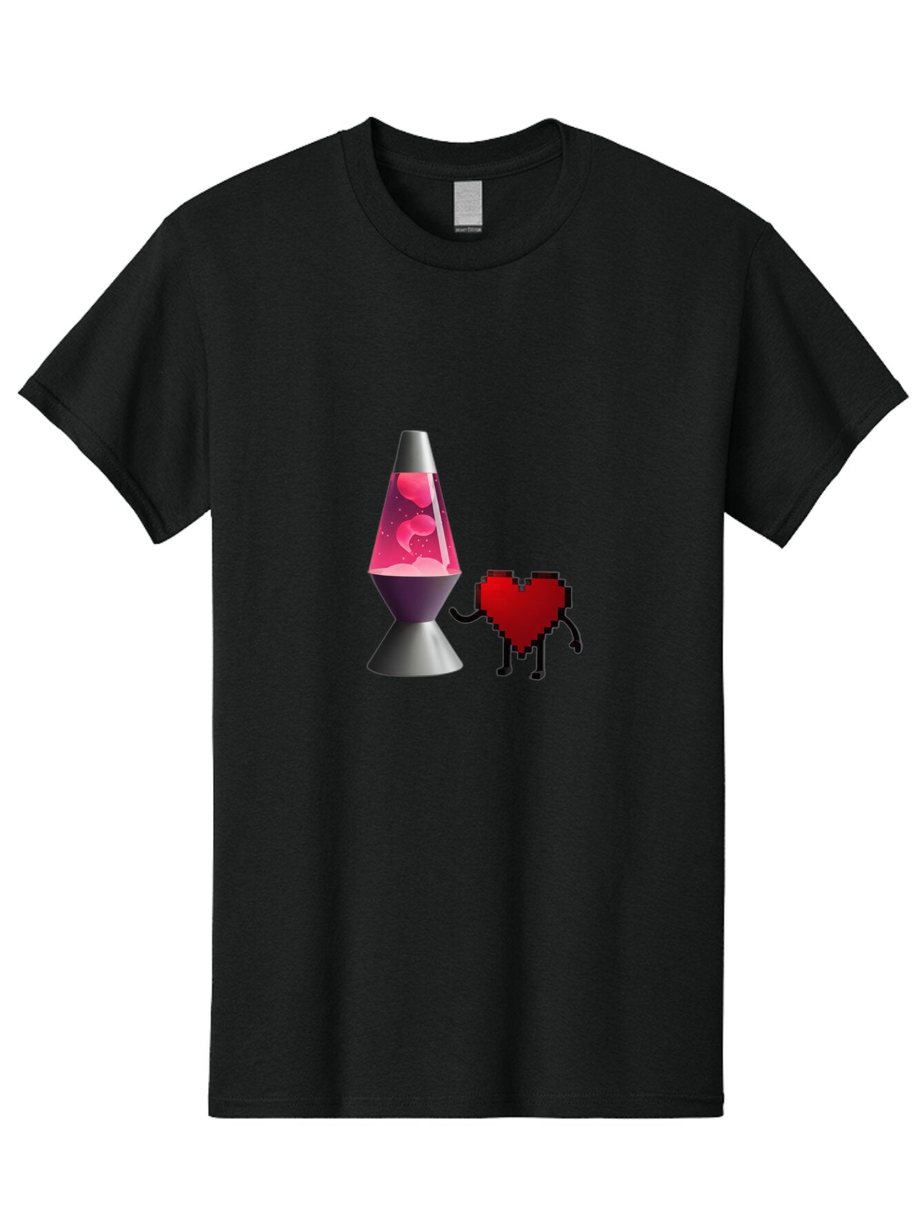 Lava-Lamp-Heart Men'S Graphic Tee, 100% Cotton, Comfortable Casual Summer Wear, Machine Washable, Vintage Camera, Old Camera, Antique Camera, Black Camera, Classic Photography, Photography Equipment, Nostalgic Device, Film Camera, Camera Art Bar064 14