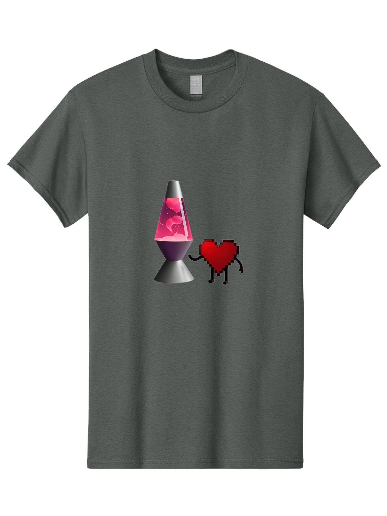 Lava-Lamp-Heart Men'S Graphic Tee, 100% Cotton, Comfortable Casual Summer Wear, Machine Washable, Vintage Camera, Old Camera, Antique Camera, Black Camera, Classic Photography, Photography Equipment, Nostalgic Device, Film Camera, Camera Art Bar064 15