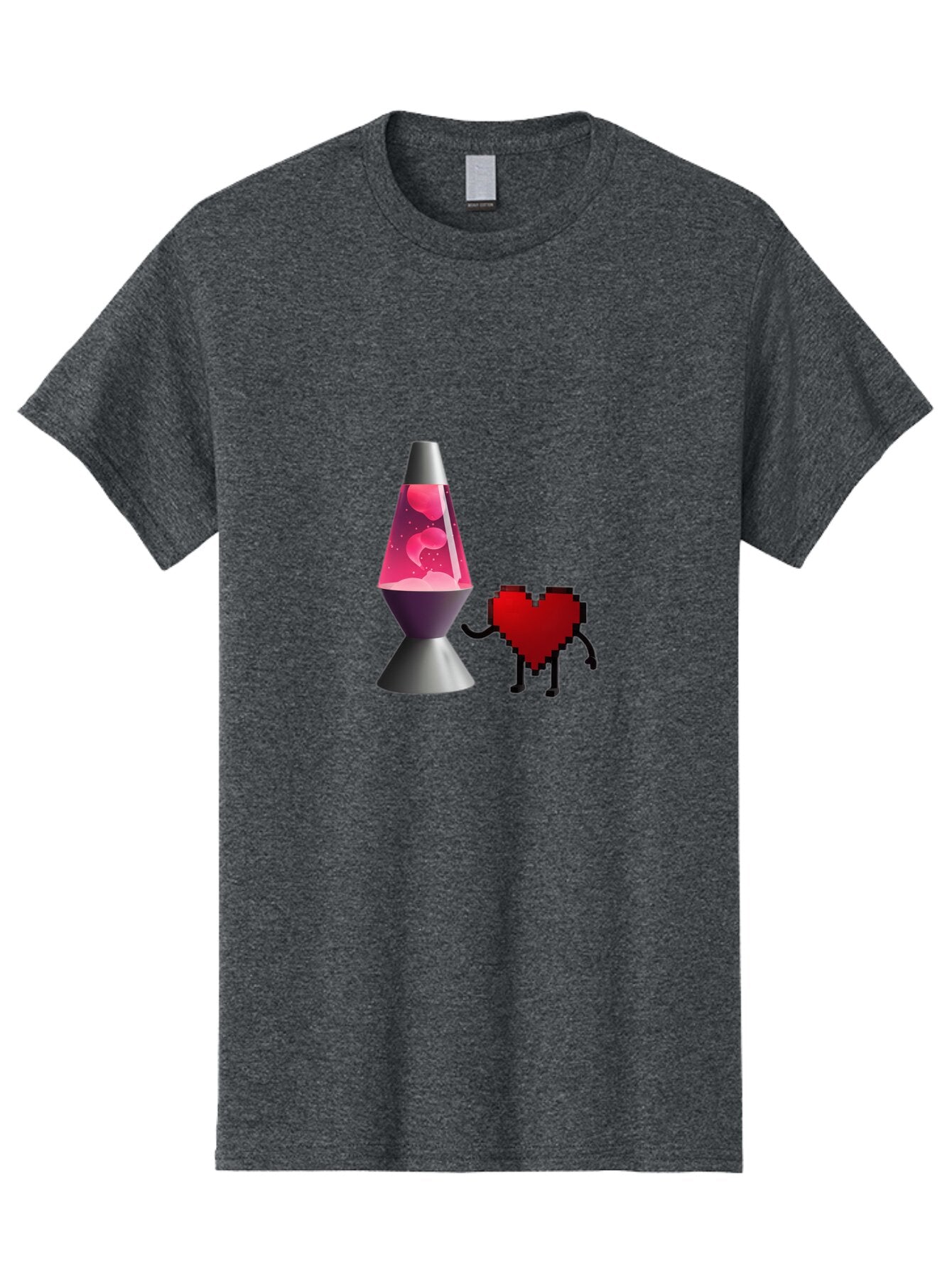 Lava-Lamp-Heart Men'S Graphic Tee, 100% Cotton, Comfortable Casual Summer Wear, Machine Washable, Vintage Camera, Old Camera, Antique Camera, Black Camera, Classic Photography, Photography Equipment, Nostalgic Device, Film Camera, Camera Art Bar064 13