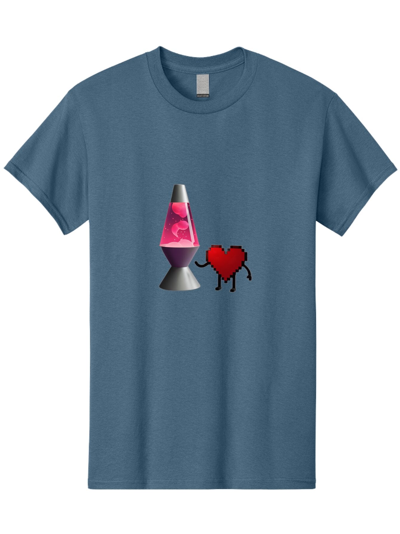 Lava-Lamp-Heart Men'S Graphic Tee, 100% Cotton, Comfortable Casual Summer Wear, Machine Washable, Vintage Camera, Old Camera, Antique Camera, Black Camera, Classic Photography, Photography Equipment, Nostalgic Device, Film Camera, Camera Art Bar064 3