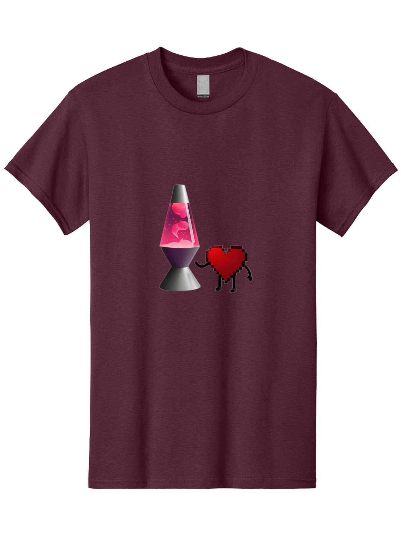 Lava-Lamp-Heart Men'S Graphic Tee, 100% Cotton, Comfortable Casual Summer Wear, Machine Washable, Vintage Camera, Old Camera, Antique Camera, Black Camera, Classic Photography, Photography Equipment, Nostalgic Device, Film Camera, Camera Art Bar064 8