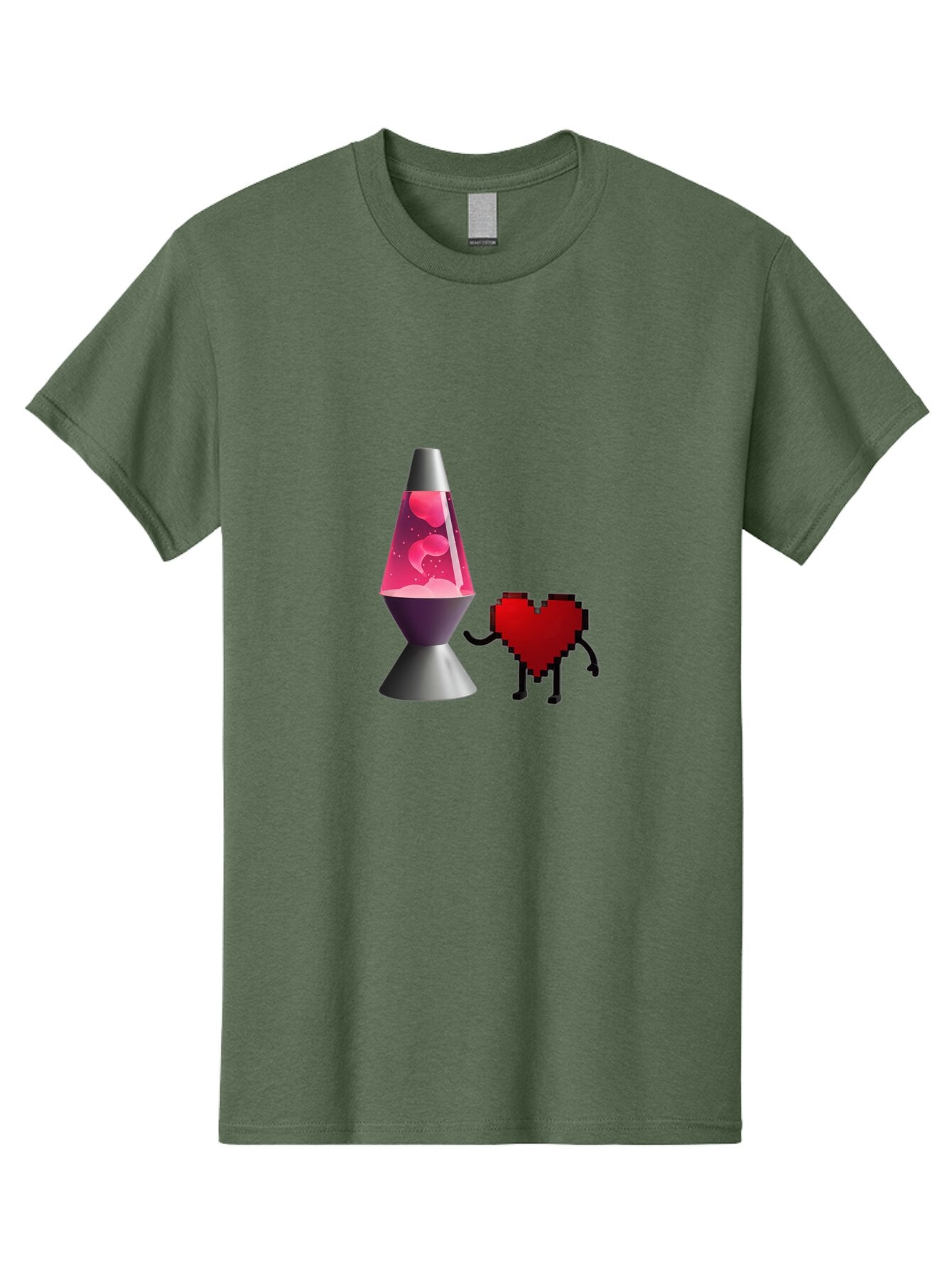 Lava-Lamp-Heart Men'S Graphic Tee, 100% Cotton, Comfortable Casual Summer Wear, Machine Washable, Vintage Camera, Old Camera, Antique Camera, Black Camera, Classic Photography, Photography Equipment, Nostalgic Device, Film Camera, Camera Art Bar064 9