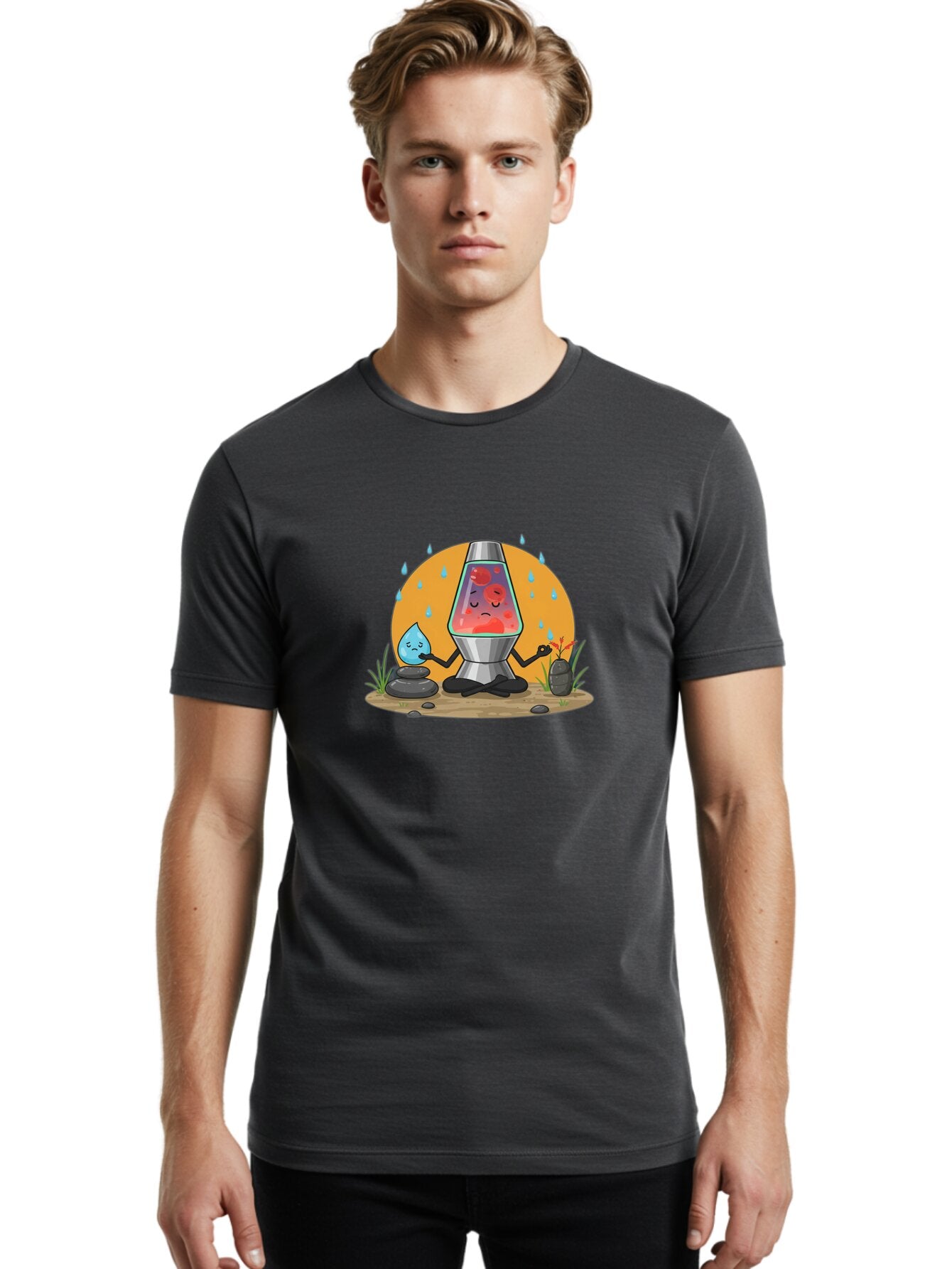Lava-Lamp-With-Arms Men'S Graphic Tee, 100% Cotton, Comfortable Casual Summer Wear, Machine Washable, Vintage Camera, Old Camera, Antique Camera, Black Camera, Classic Photography, Photography Equipment, Nostalgic Device, Film Camera, Bar068 28