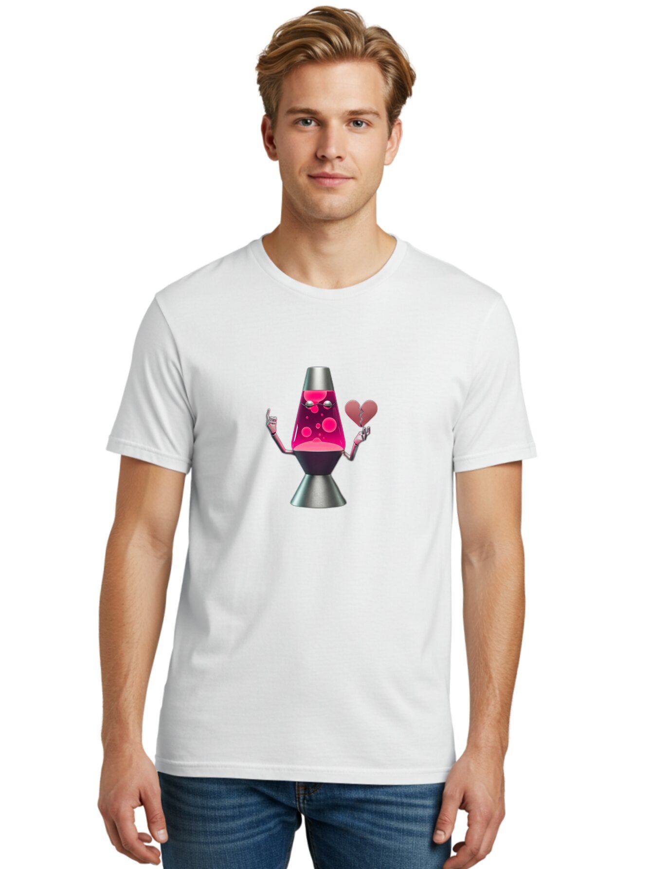 Lava-Lamp-With-Broken-Heart Men'S Graphic Tee, 100% Cotton, Comfortable Casual Summer Wear, Machine Washable, Vintage Camera, Old Camera, Antique Camera, Black Camera, Classic Photography, Photography Equipment, Nostalgic Device, Film Camera, Bar069 25