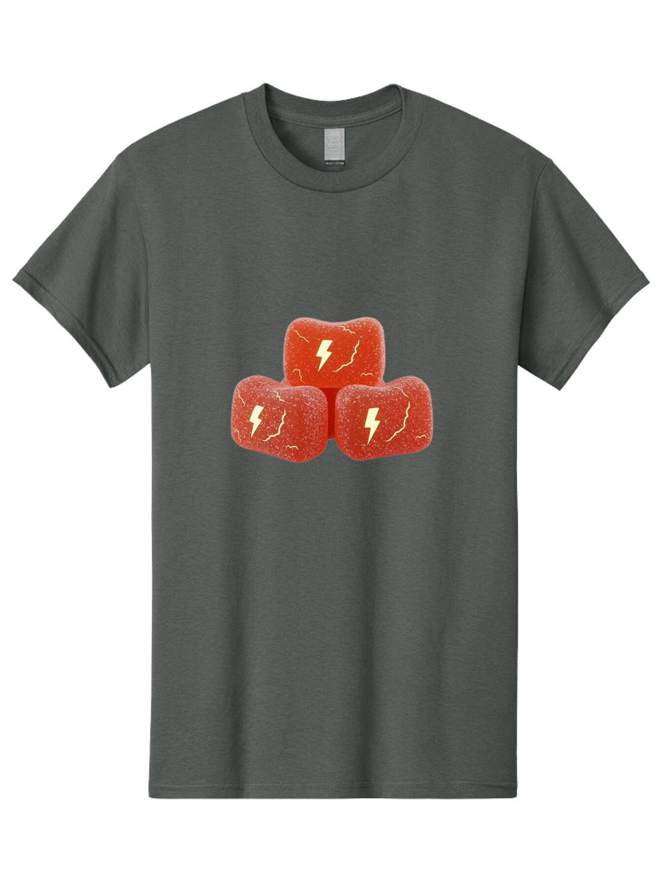 Lightning-Bolt-Gummies Men'S Graphic Tee, 100% Cotton, Comfortable Casual Summer Wear, Machine Washable, Vintage Camera, Old Camera, Antique Camera, Black Camera, Classic Photography, Photography Equipment, Nostalgic Device, Film Camera, Bar076 11