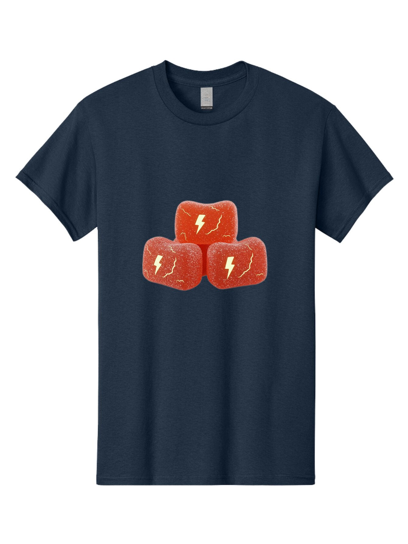 Lightning-Bolt-Gummies Men'S Graphic Tee, 100% Cotton, Comfortable Casual Summer Wear, Machine Washable, Vintage Camera, Old Camera, Antique Camera, Black Camera, Classic Photography, Photography Equipment, Nostalgic Device, Film Camera, Bar076 9