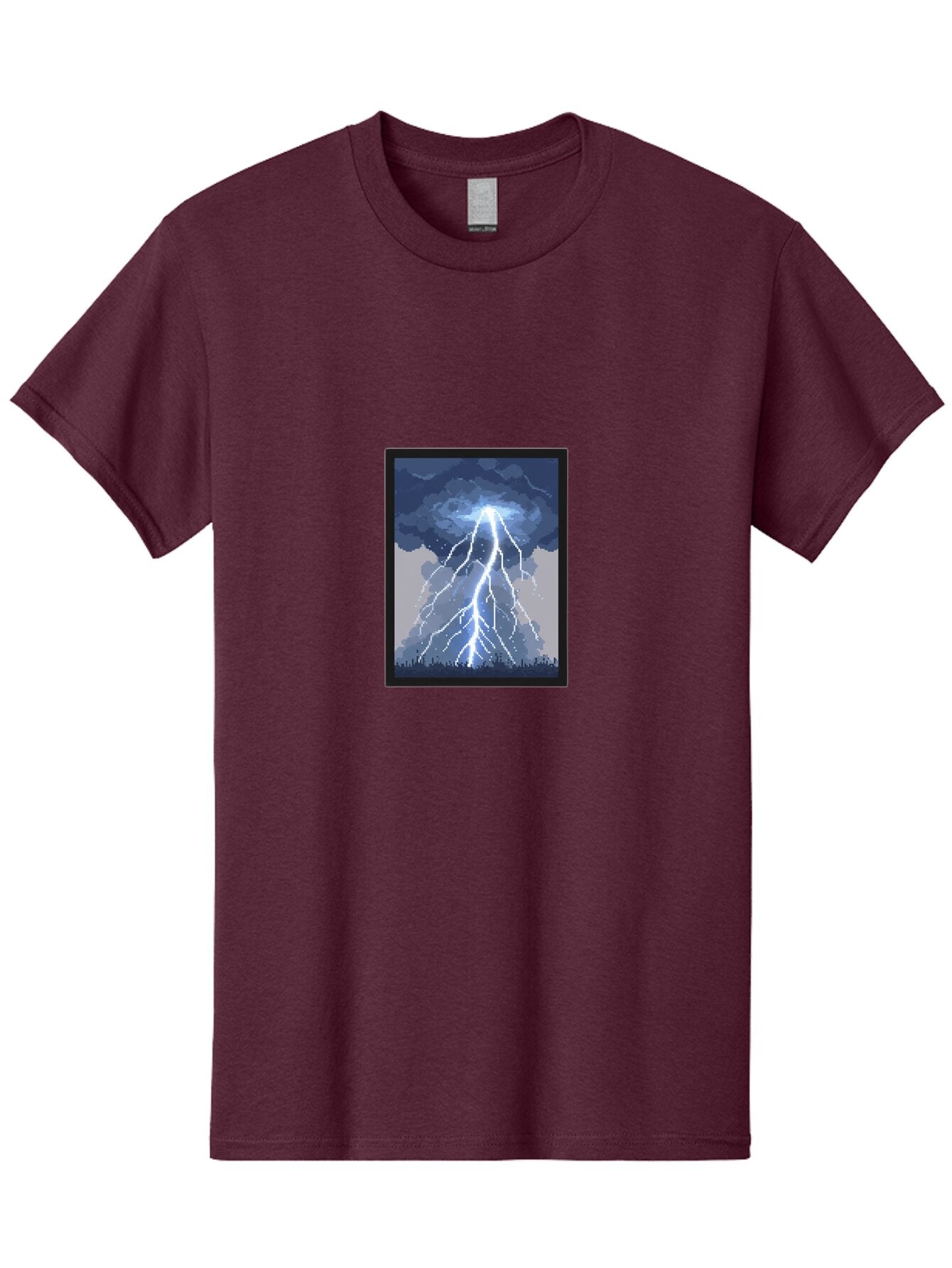 Lightning-Storm Men'S Graphic Tee, 100% Cotton, Comfortable Casual Summer Wear, Machine Washable, Vintage Camera, Old Camera, Antique Camera, Black Camera, Classic Photography, Photography Equipment, Nostalgic Device, Film Camera, Camera Art Bar077 3
