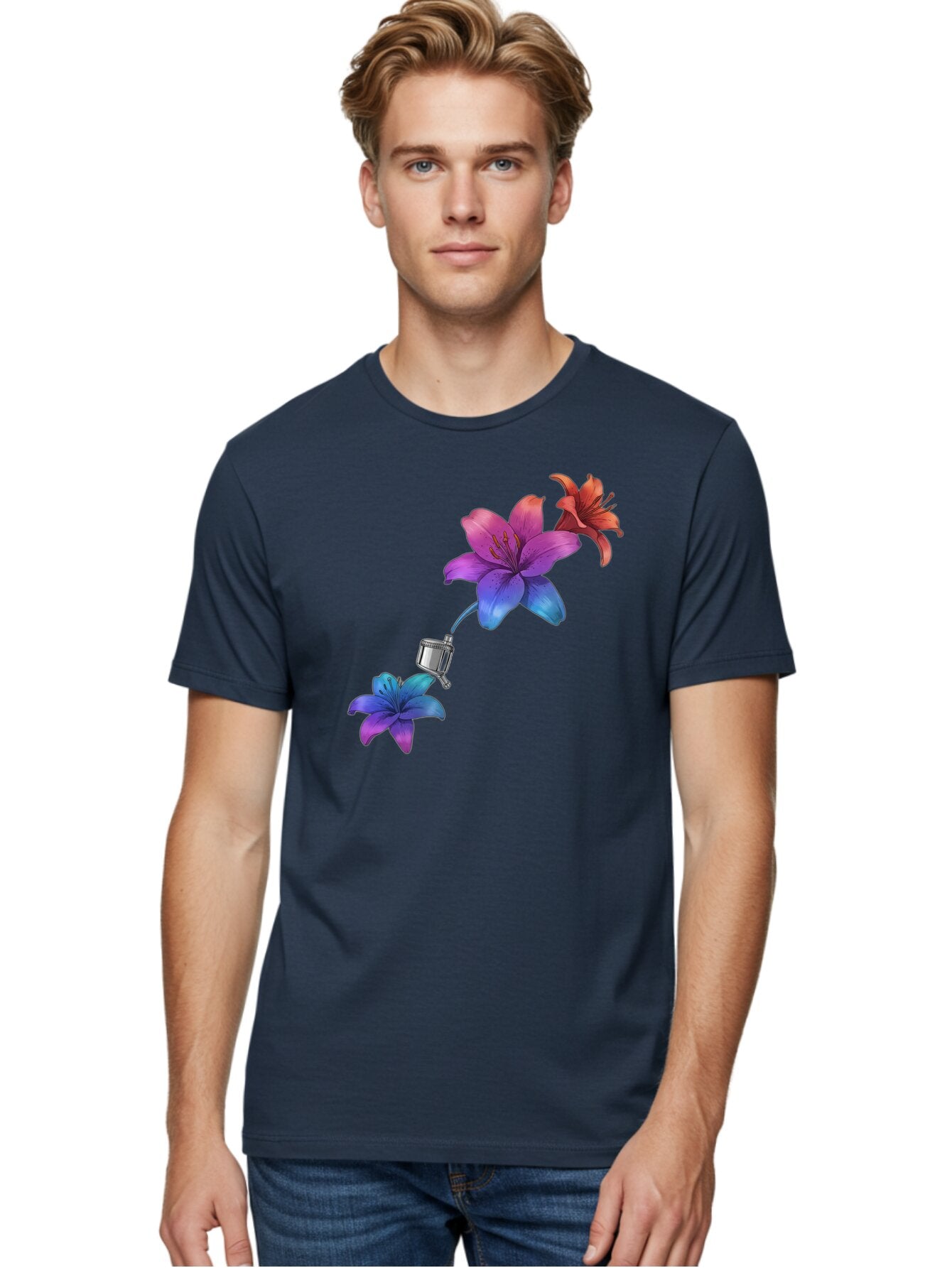 Lily Men'S Graphic Tee, 100% Cotton, Comfortable Casual Summer Wear, Machine Washable, Vintage Camera, Old Camera, Antique Camera, Black Camera, Classic Photography, Photography Equipment, Nostalgic Device, Film Camera, Camera Art Bar078 26
