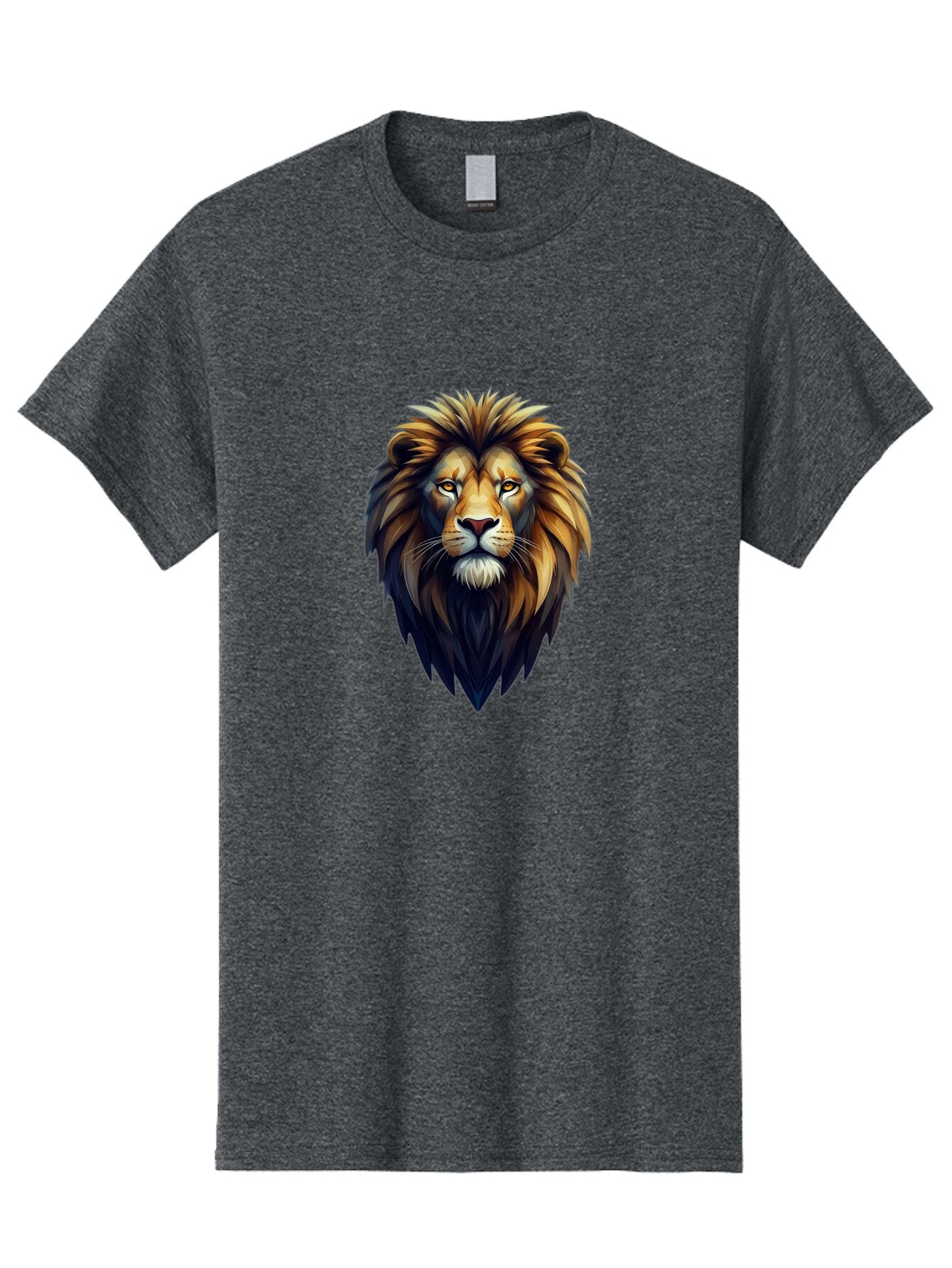 Lion-Head-1 Men'S Graphic Tee, 100% Cotton, Comfortable Casual Summer Wear, Machine Washable, Vintage Camera, Old Camera, Antique Camera, Black Camera, Classic Photography, Photography Equipment, Nostalgic Device, Film Camera, Camera Art Bar082 7