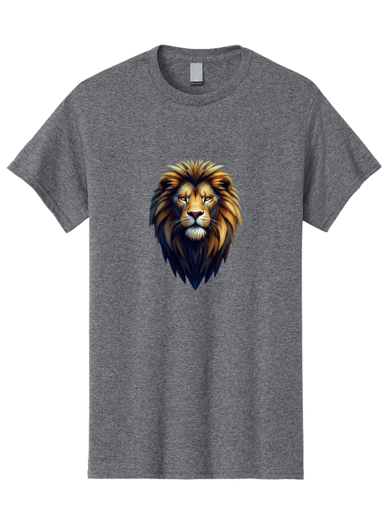 Lion-Head-1 Men'S Graphic Tee, 100% Cotton, Comfortable Casual Summer Wear, Machine Washable, Vintage Camera, Old Camera, Antique Camera, Black Camera, Classic Photography, Photography Equipment, Nostalgic Device, Film Camera, Camera Art Bar082 3