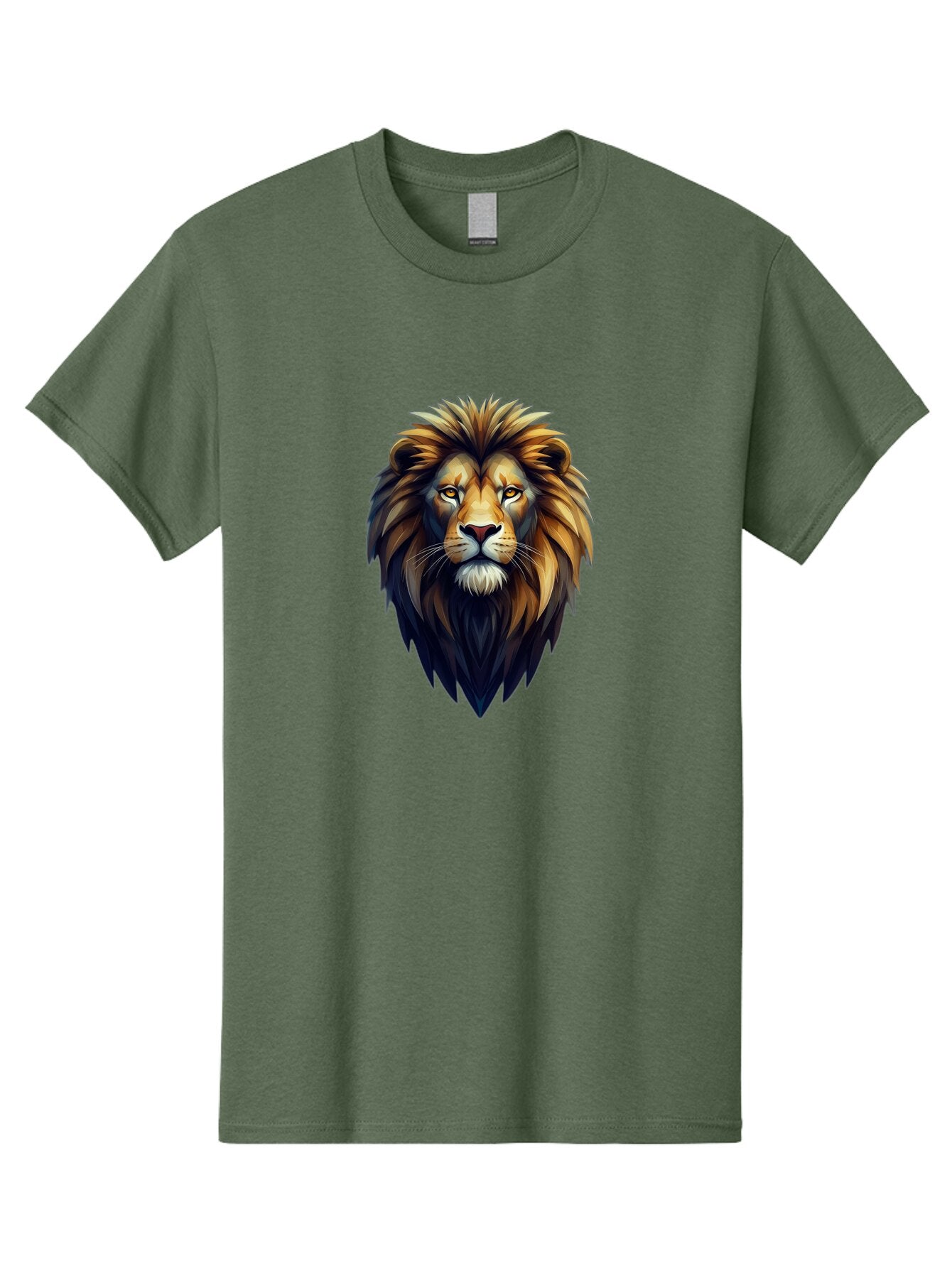 Lion-Head-1 Men'S Graphic Tee, 100% Cotton, Comfortable Casual Summer Wear, Machine Washable, Vintage Camera, Old Camera, Antique Camera, Black Camera, Classic Photography, Photography Equipment, Nostalgic Device, Film Camera, Camera Art Bar082 8