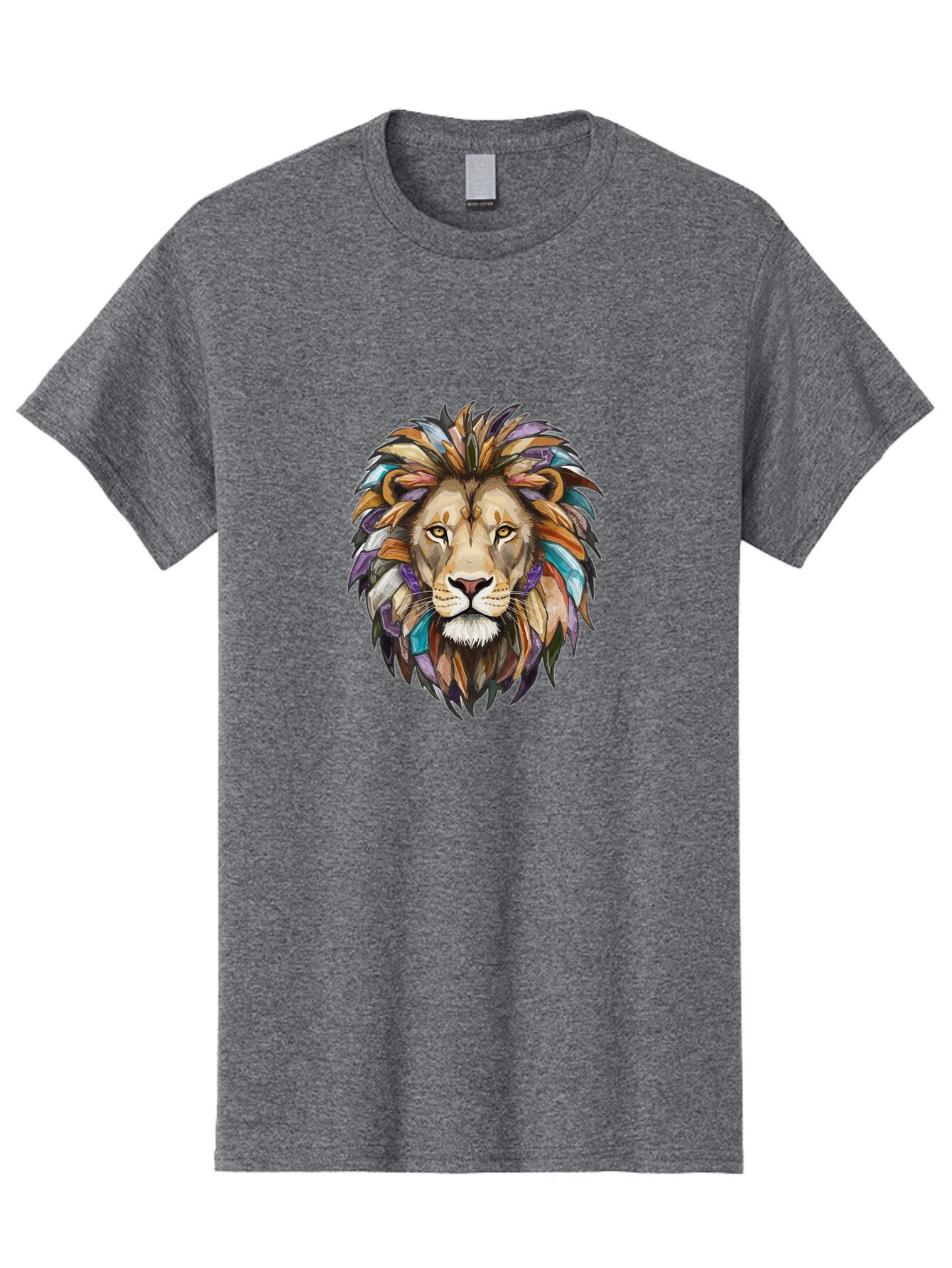 Lion-Head-2 Men'S Graphic Tee, 100% Cotton, Comfortable Casual Summer Wear, Machine Washable, Vintage Camera, Old Camera, Antique Camera, Black Camera, Classic Photography, Photography Equipment, Nostalgic Device, Film Camera, Camera Art Bar083 10