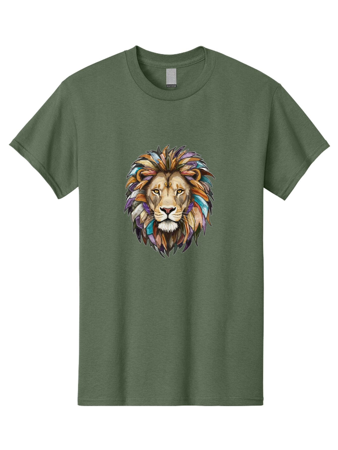 Lion-Head-2 Men'S Graphic Tee, 100% Cotton, Comfortable Casual Summer Wear, Machine Washable, Vintage Camera, Old Camera, Antique Camera, Black Camera, Classic Photography, Photography Equipment, Nostalgic Device, Film Camera, Camera Art Bar083 13
