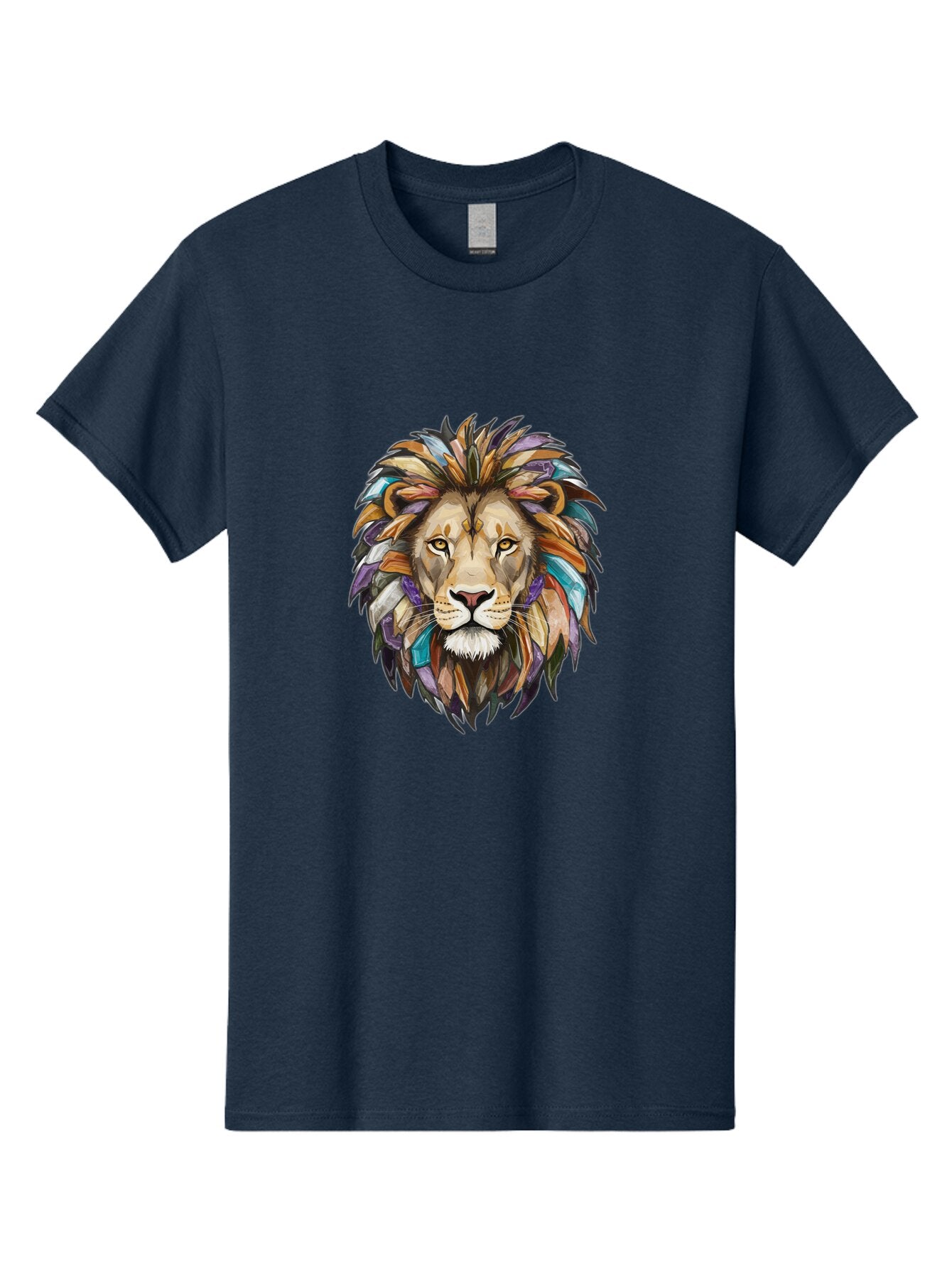 Lion-Head-2 Men'S Graphic Tee, 100% Cotton, Comfortable Casual Summer Wear, Machine Washable, Vintage Camera, Old Camera, Antique Camera, Black Camera, Classic Photography, Photography Equipment, Nostalgic Device, Film Camera, Camera Art Bar083 4