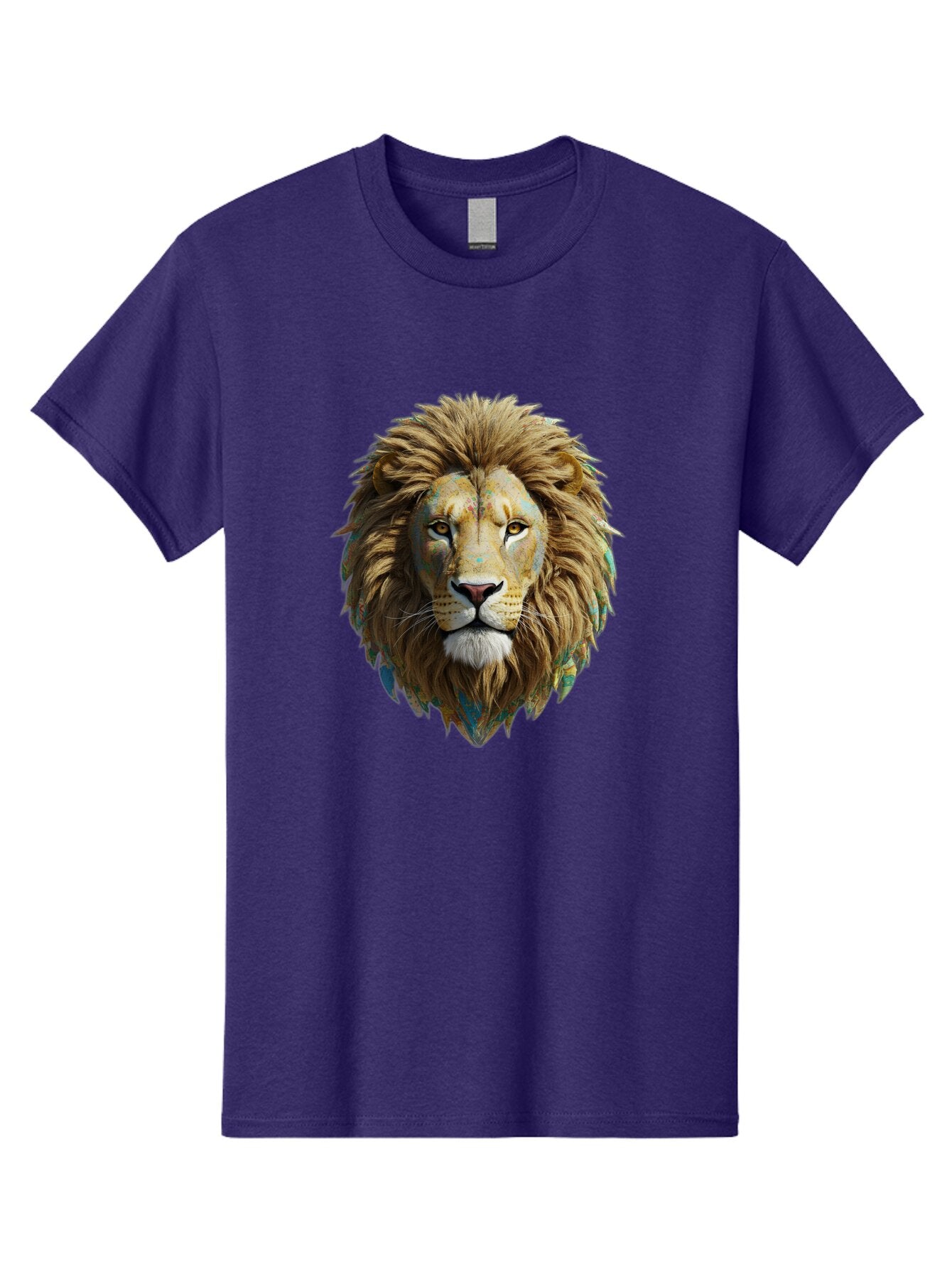 Lion-Head-3 Men'S Graphic Tee, 100% Cotton, Comfortable Casual Summer Wear, Machine Washable, Vintage Camera, Old Camera, Antique Camera, Black Camera, Classic Photography, Photography Equipment, Nostalgic Device, Film Camera, Camera Art Bar084 13