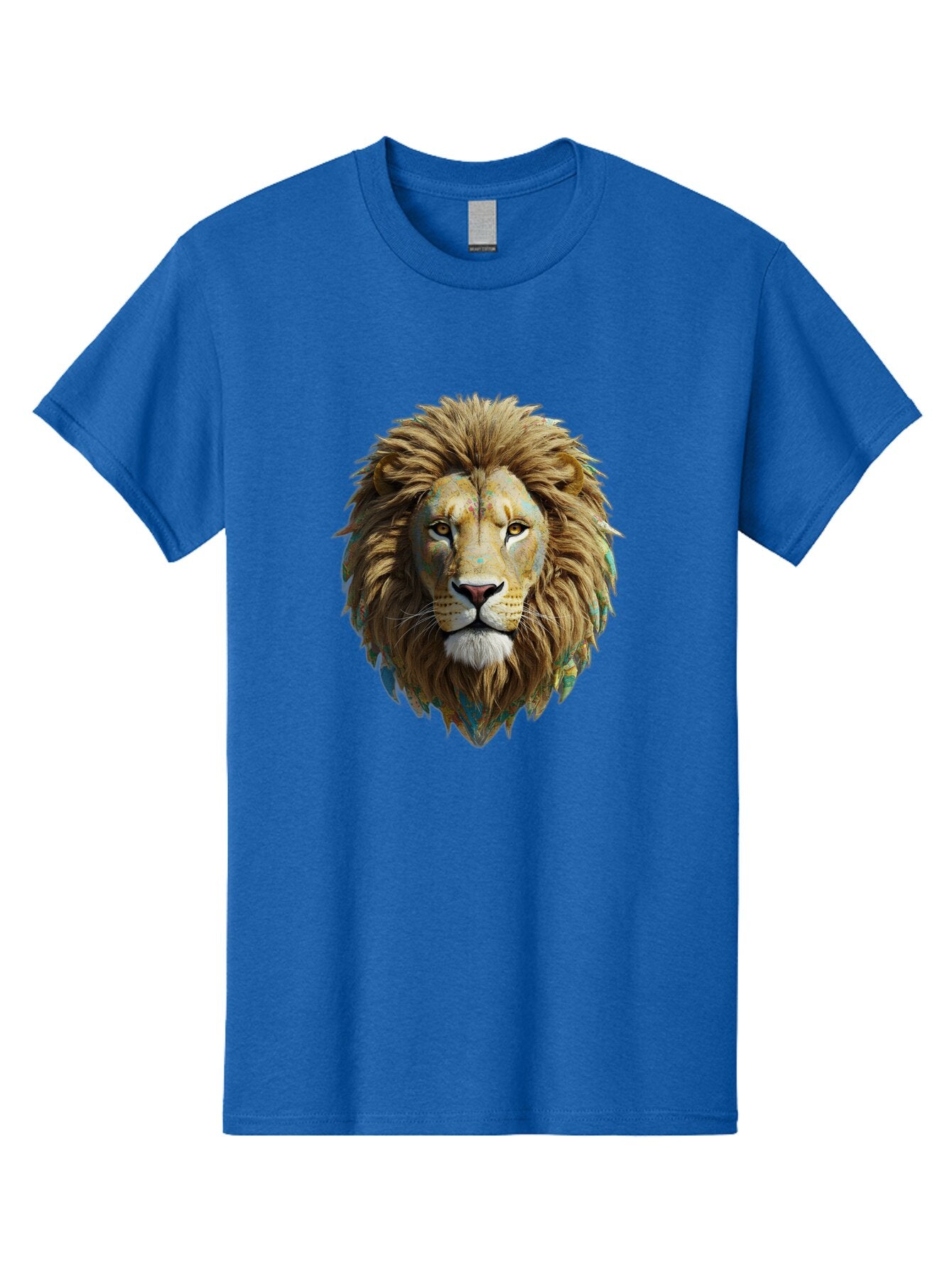 Lion-Head-3 Men'S Graphic Tee, 100% Cotton, Comfortable Casual Summer Wear, Machine Washable, Vintage Camera, Old Camera, Antique Camera, Black Camera, Classic Photography, Photography Equipment, Nostalgic Device, Film Camera, Camera Art Bar084 8
