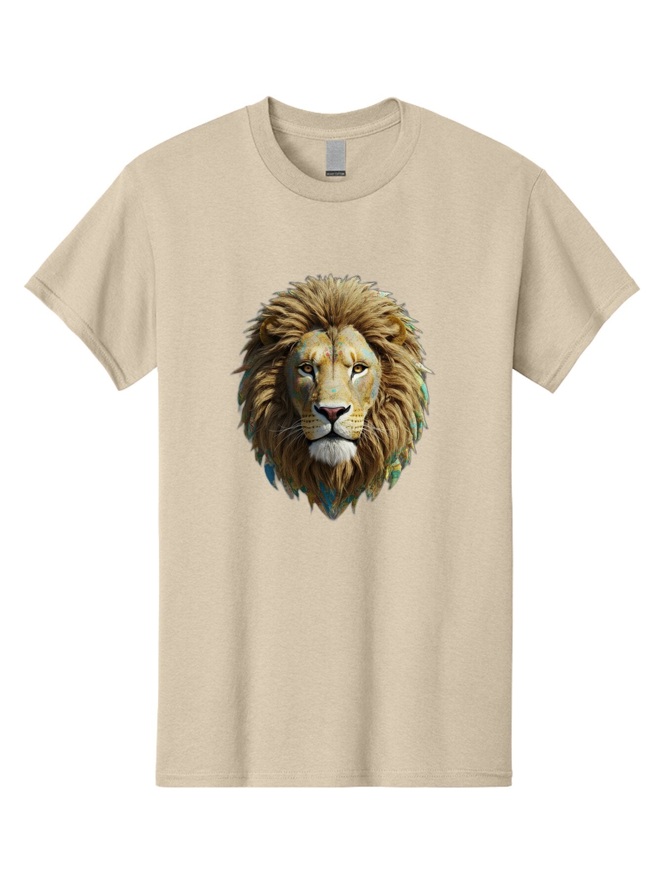 Lion-Head-3 Men'S Graphic Tee, 100% Cotton, Comfortable Casual Summer Wear, Machine Washable, Vintage Camera, Old Camera, Antique Camera, Black Camera, Classic Photography, Photography Equipment, Nostalgic Device, Film Camera, Camera Art Bar084 14