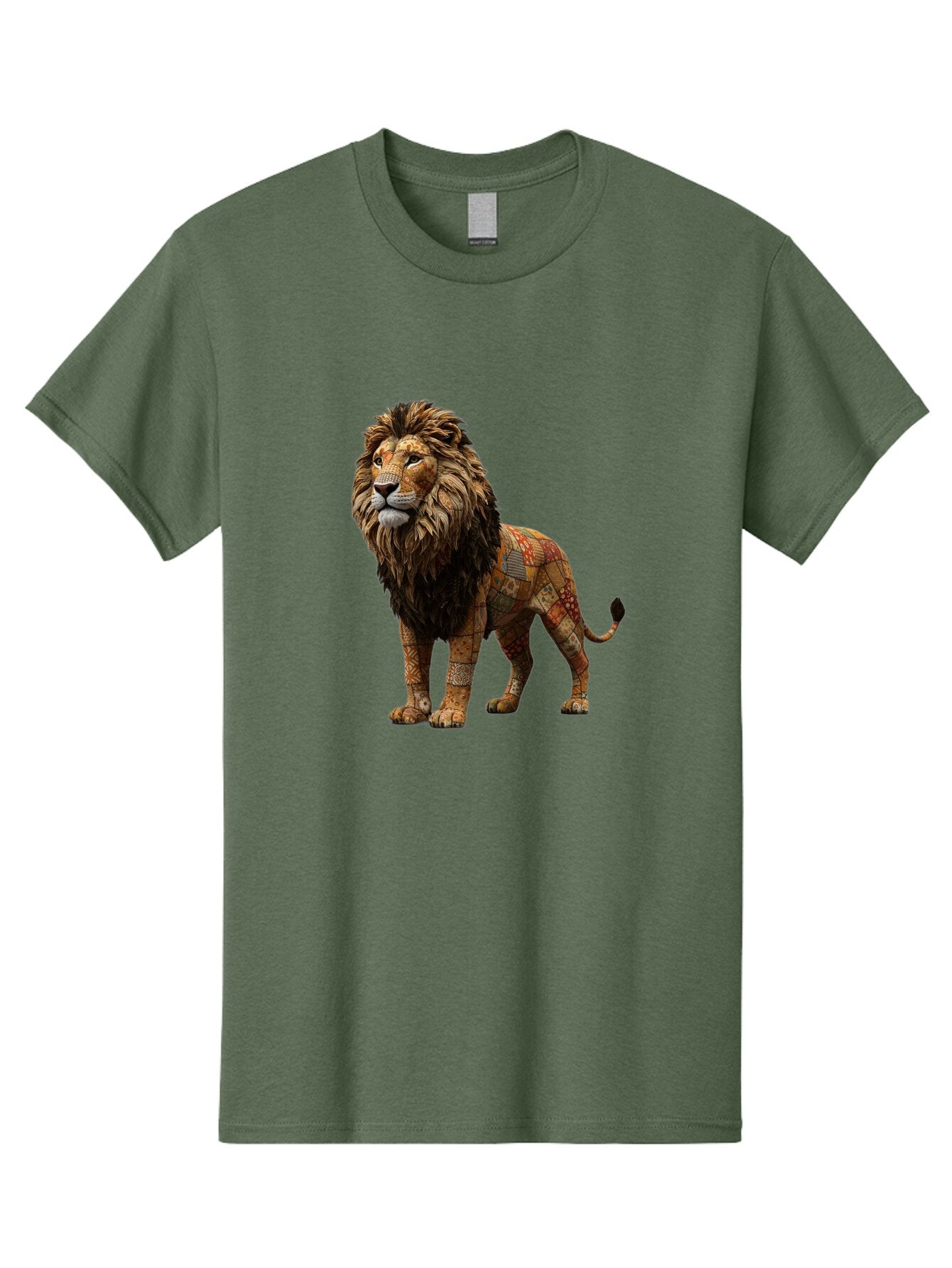 Lion-Mosaic Men'S Graphic Tee, 100% Cotton, Comfortable Casual Summer Wear, Machine Washable, Vintage Camera, Old Camera, Antique Camera, Black Camera, Classic Photography, Photography Equipment, Nostalgic Device, Film Camera, Camera Art Bar086 7