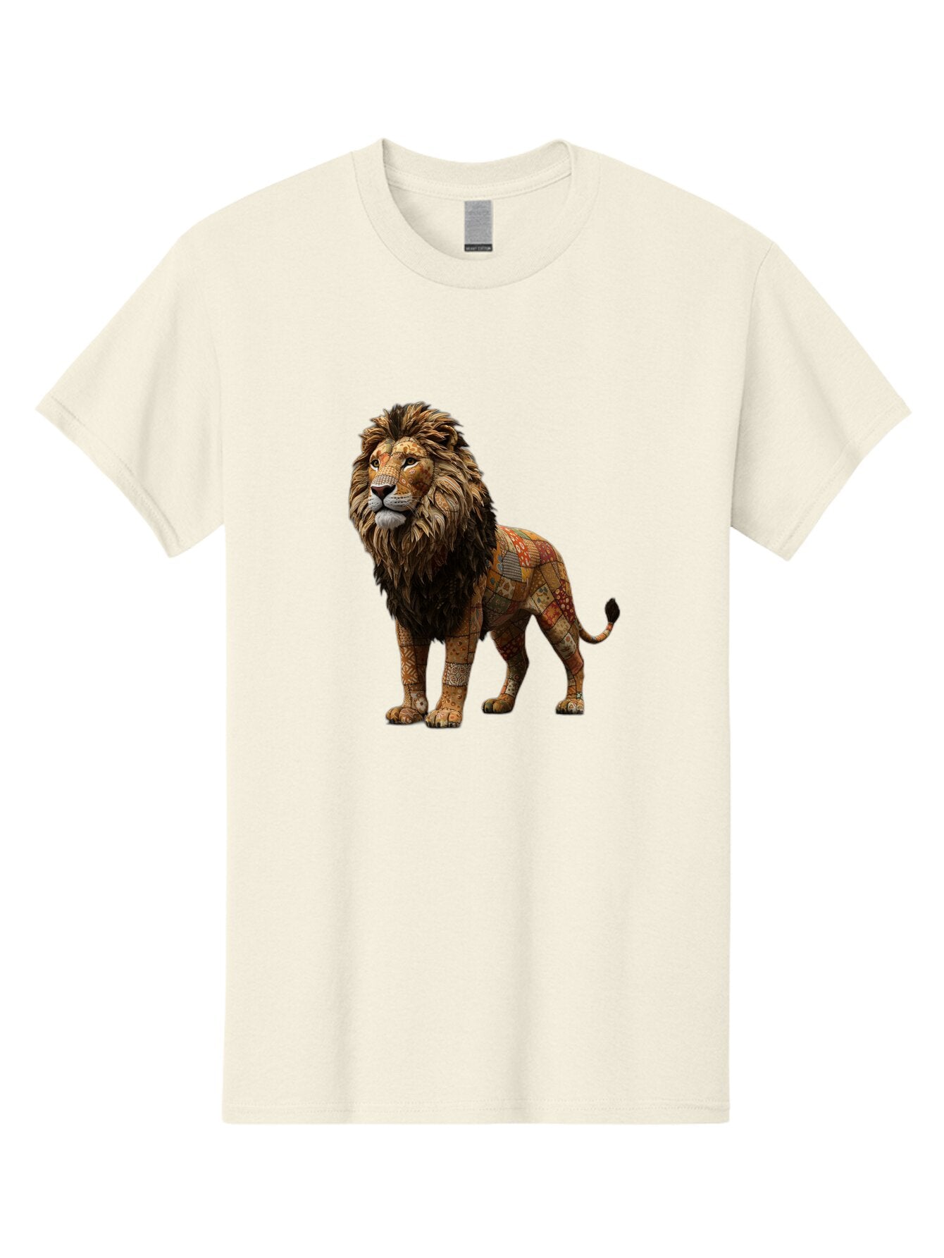 Lion-Mosaic Men'S Graphic Tee, 100% Cotton, Comfortable Casual Summer Wear, Machine Washable, Vintage Camera, Old Camera, Antique Camera, Black Camera, Classic Photography, Photography Equipment, Nostalgic Device, Film Camera, Camera Art Bar086 10