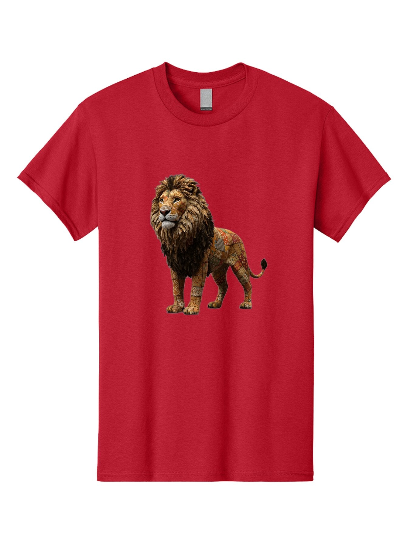 Lion-Mosaic Men'S Graphic Tee, 100% Cotton, Comfortable Casual Summer Wear, Machine Washable, Vintage Camera, Old Camera, Antique Camera, Black Camera, Classic Photography, Photography Equipment, Nostalgic Device, Film Camera, Camera Art Bar086 12