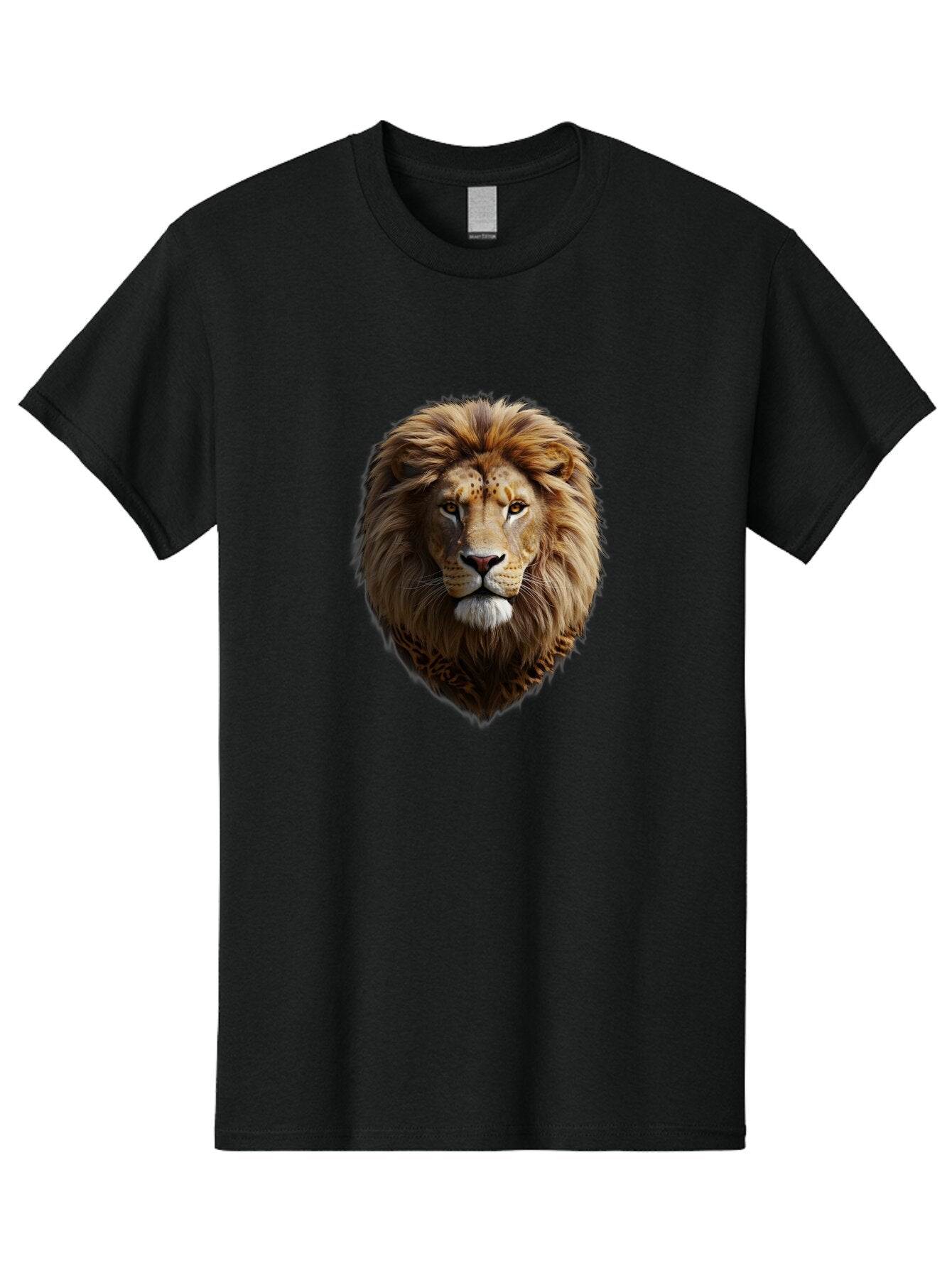 Lion-Portrait Men'S Graphic Tee, 100% Cotton, Comfortable Casual Summer Wear, Machine Washable, Vintage Camera, Old Camera, Antique Camera, Black Camera, Classic Photography, Photography Equipment, Nostalgic Device, Film Camera, Camera Art Bar087 2