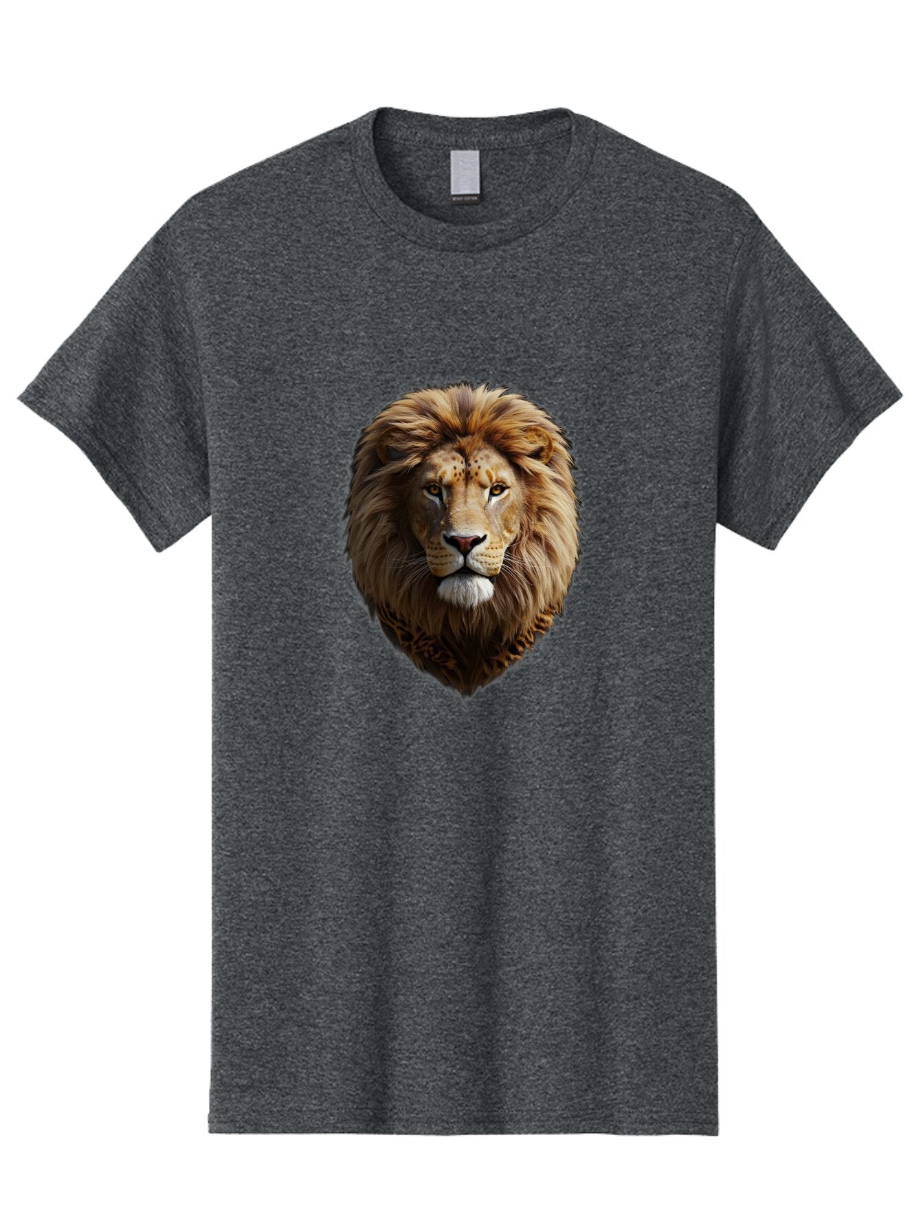 Lion-Portrait Men'S Graphic Tee, 100% Cotton, Comfortable Casual Summer Wear, Machine Washable, Vintage Camera, Old Camera, Antique Camera, Black Camera, Classic Photography, Photography Equipment, Nostalgic Device, Film Camera, Camera Art Bar087 3