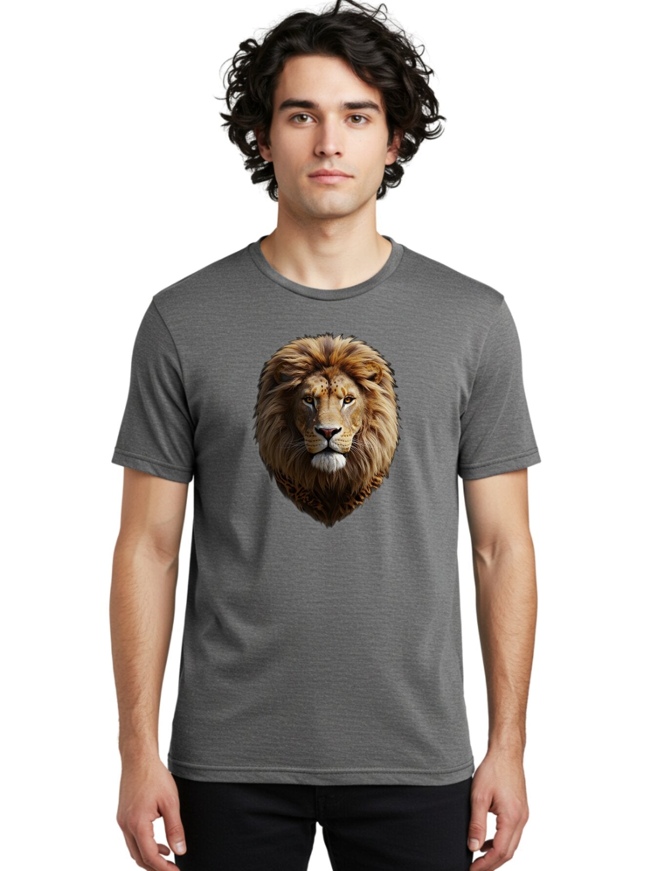 Lion-Portrait Men'S Graphic Tee, 100% Cotton, Comfortable Casual Summer Wear, Machine Washable, Vintage Camera, Old Camera, Antique Camera, Black Camera, Classic Photography, Photography Equipment, Nostalgic Device, Film Camera, Camera Art Bar087 29