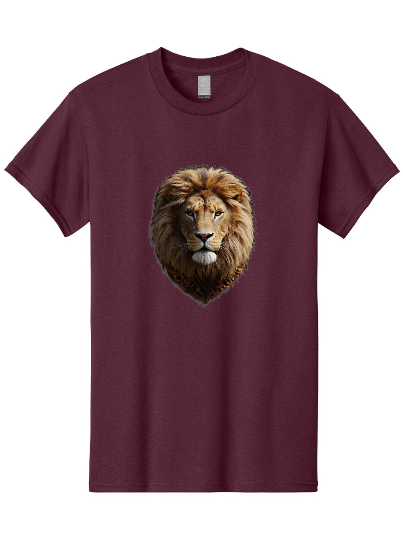 Lion-Portrait Men'S Graphic Tee, 100% Cotton, Comfortable Casual Summer Wear, Machine Washable, Vintage Camera, Old Camera, Antique Camera, Black Camera, Classic Photography, Photography Equipment, Nostalgic Device, Film Camera, Camera Art Bar087 9