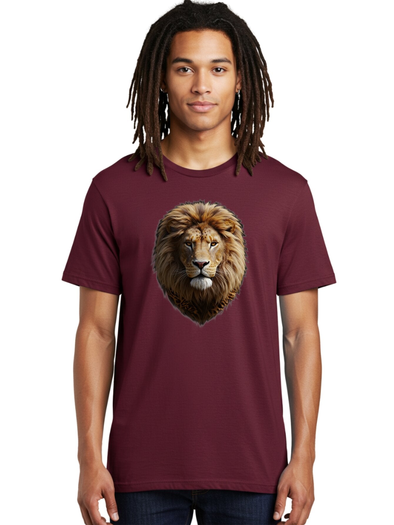 Lion-Portrait Men'S Graphic Tee, 100% Cotton, Comfortable Casual Summer Wear, Machine Washable, Vintage Camera, Old Camera, Antique Camera, Black Camera, Classic Photography, Photography Equipment, Nostalgic Device, Film Camera, Camera Art Bar087 26