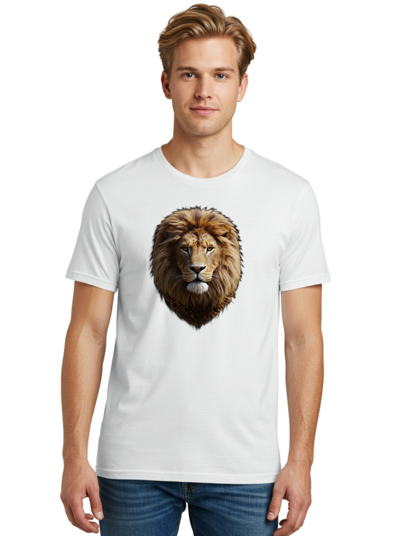 Lion-Portrait Men'S Graphic Tee, 100% Cotton, Comfortable Casual Summer Wear, Machine Washable, Vintage Camera, Old Camera, Antique Camera, Black Camera, Classic Photography, Photography Equipment, Nostalgic Device, Film Camera, Camera Art Bar087 20