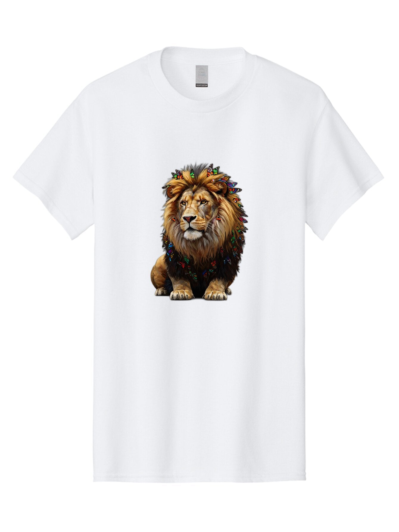 Lion-With-Butterflies Men'S Graphic Tee, 100% Cotton, Comfortable Casual Summer Wear, Machine Washable, Vintage Camera, Old Camera, Antique Camera, Black Camera, Classic Photography, Photography Equipment, Nostalgic Device, Film Camera, Bar088 10