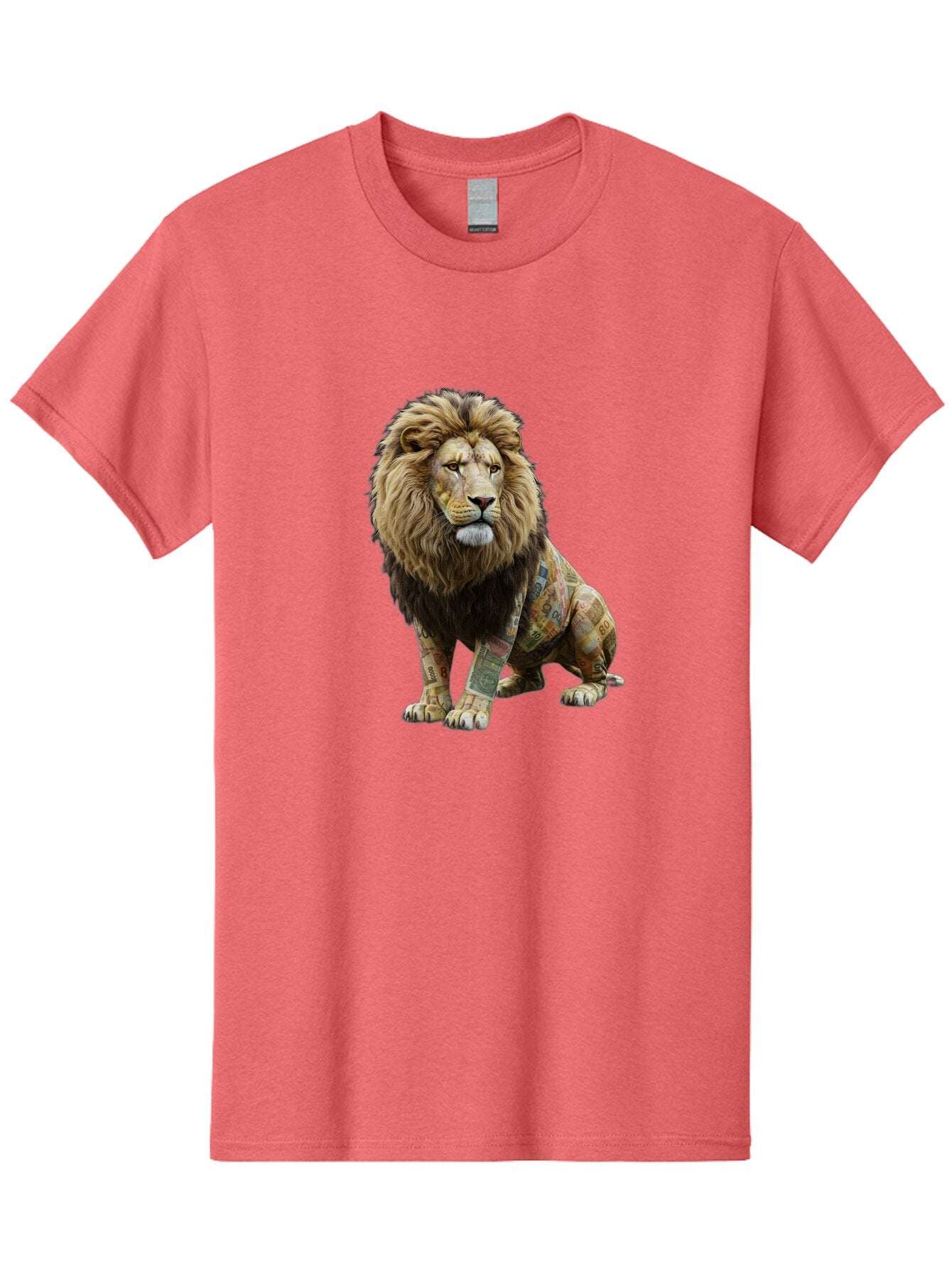 Lion-With-Dollar-Bills Men'S Graphic Tee, 100% Cotton, Comfortable Casual Summer Wear, Machine Washable, Vintage Camera, Old Camera, Antique Camera, Black Camera, Classic Photography, Photography Equipment, Nostalgic Device, Film Camera, Bar089 3