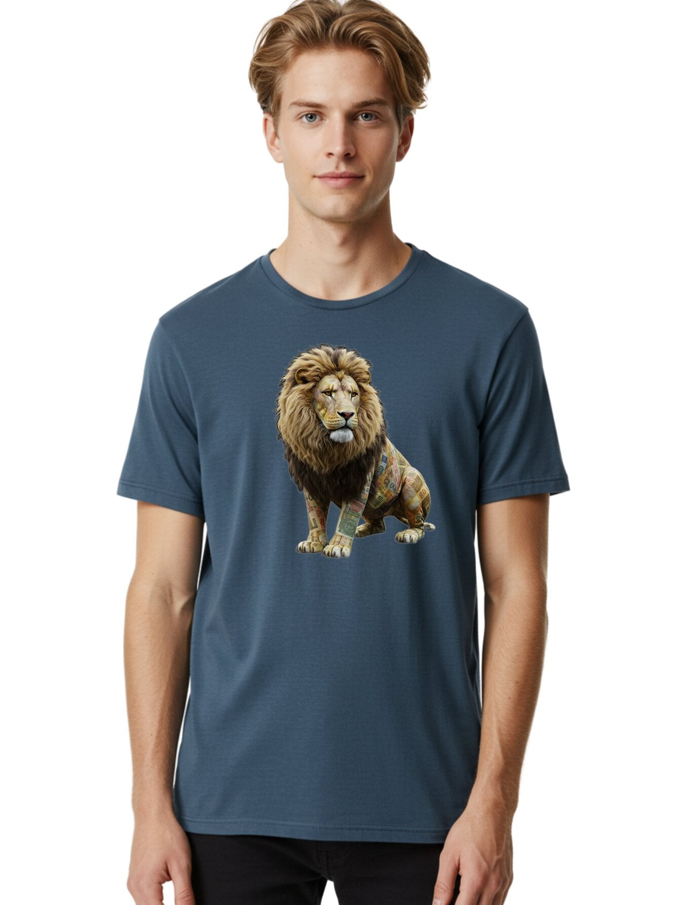 Lion-With-Dollar-Bills Men'S Graphic Tee, 100% Cotton, Comfortable Casual Summer Wear, Machine Washable, Vintage Camera, Old Camera, Antique Camera, Black Camera, Classic Photography, Photography Equipment, Nostalgic Device, Film Camera, Bar089 29