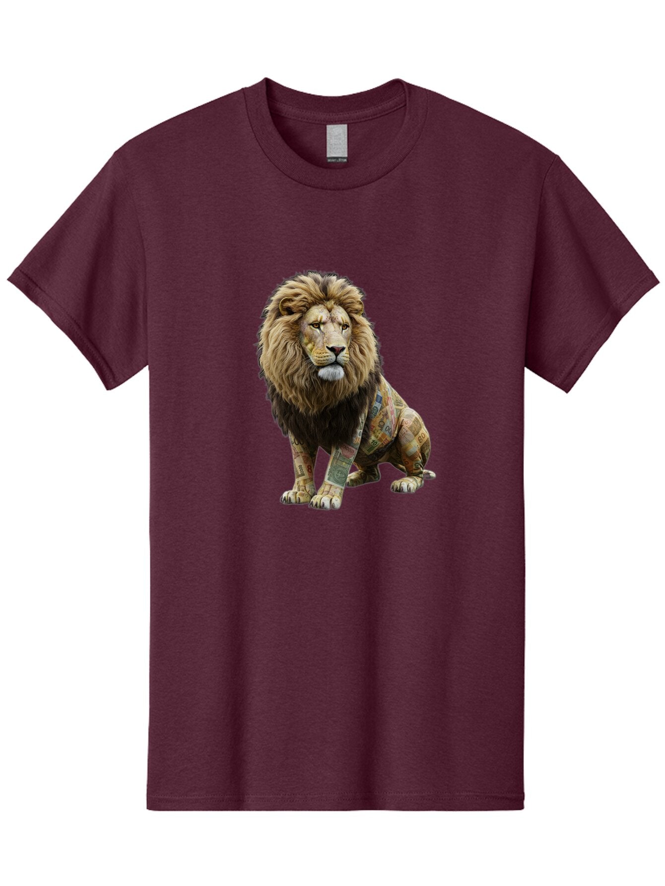 Lion-With-Dollar-Bills Men'S Graphic Tee, 100% Cotton, Comfortable Casual Summer Wear, Machine Washable, Vintage Camera, Old Camera, Antique Camera, Black Camera, Classic Photography, Photography Equipment, Nostalgic Device, Film Camera, Bar089 8