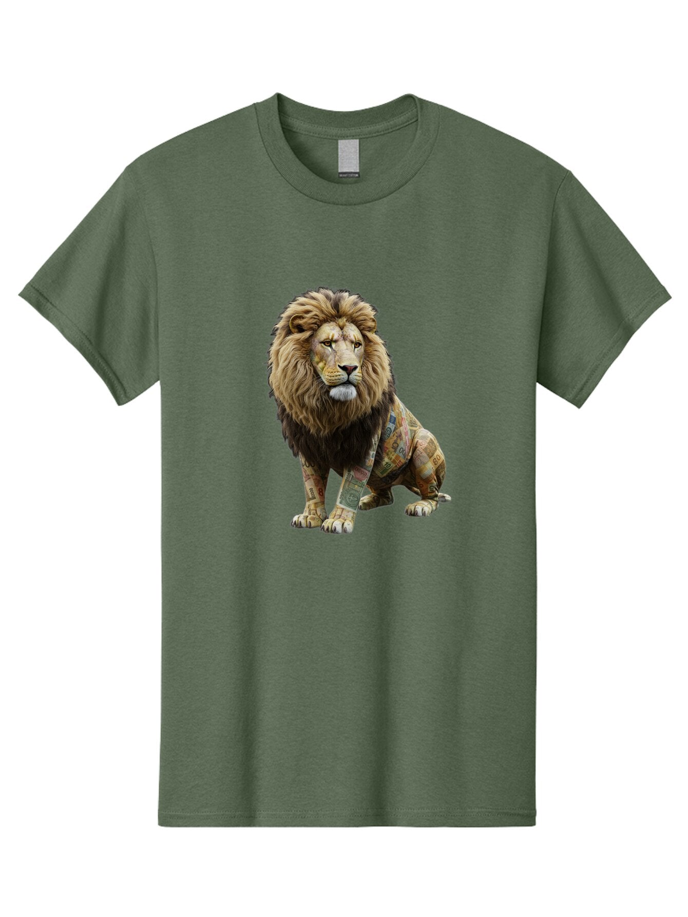 Lion-With-Dollar-Bills Men'S Graphic Tee, 100% Cotton, Comfortable Casual Summer Wear, Machine Washable, Vintage Camera, Old Camera, Antique Camera, Black Camera, Classic Photography, Photography Equipment, Nostalgic Device, Film Camera, Bar089 2